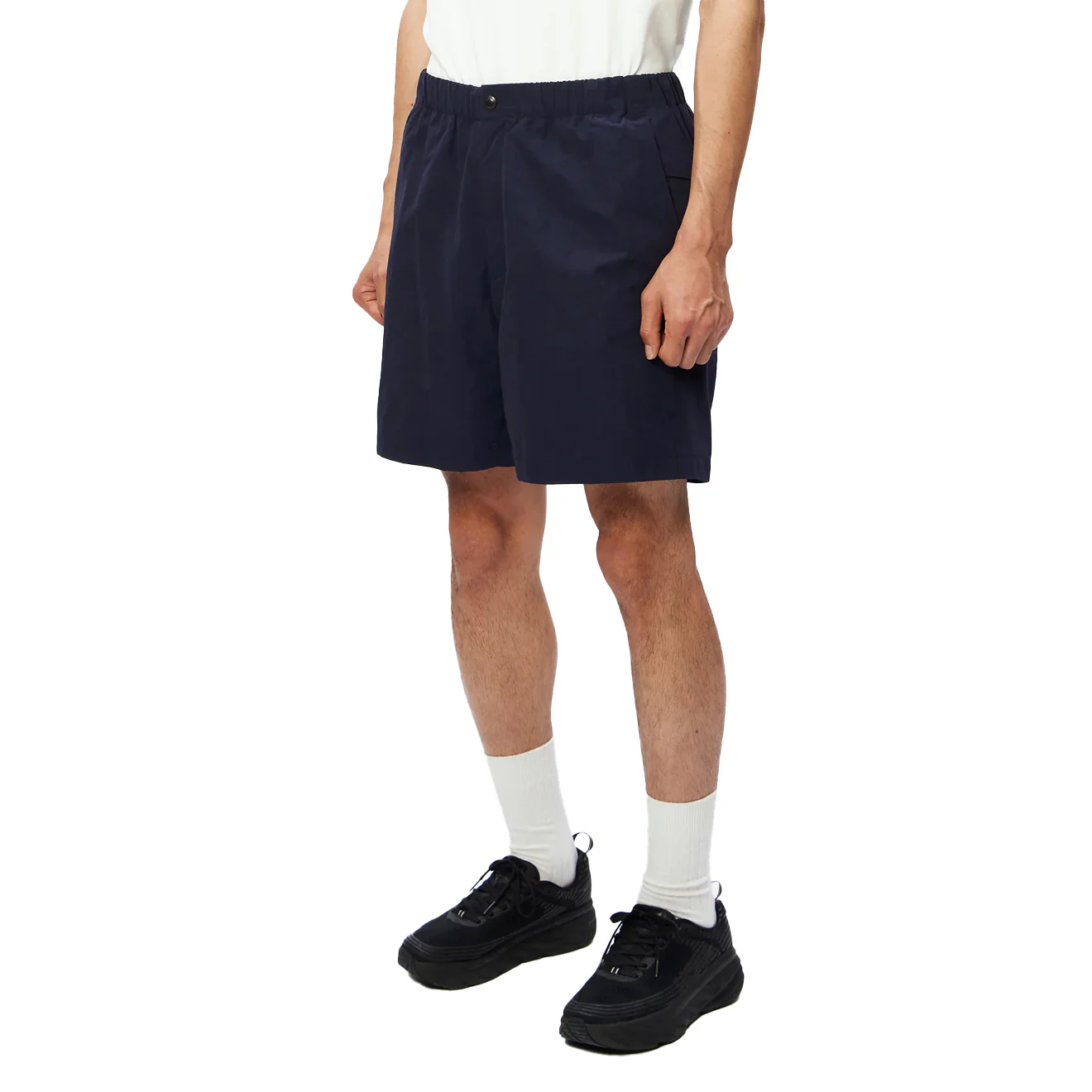 Goldwin Easy Wide Shorts Taupe Grey - Image 3