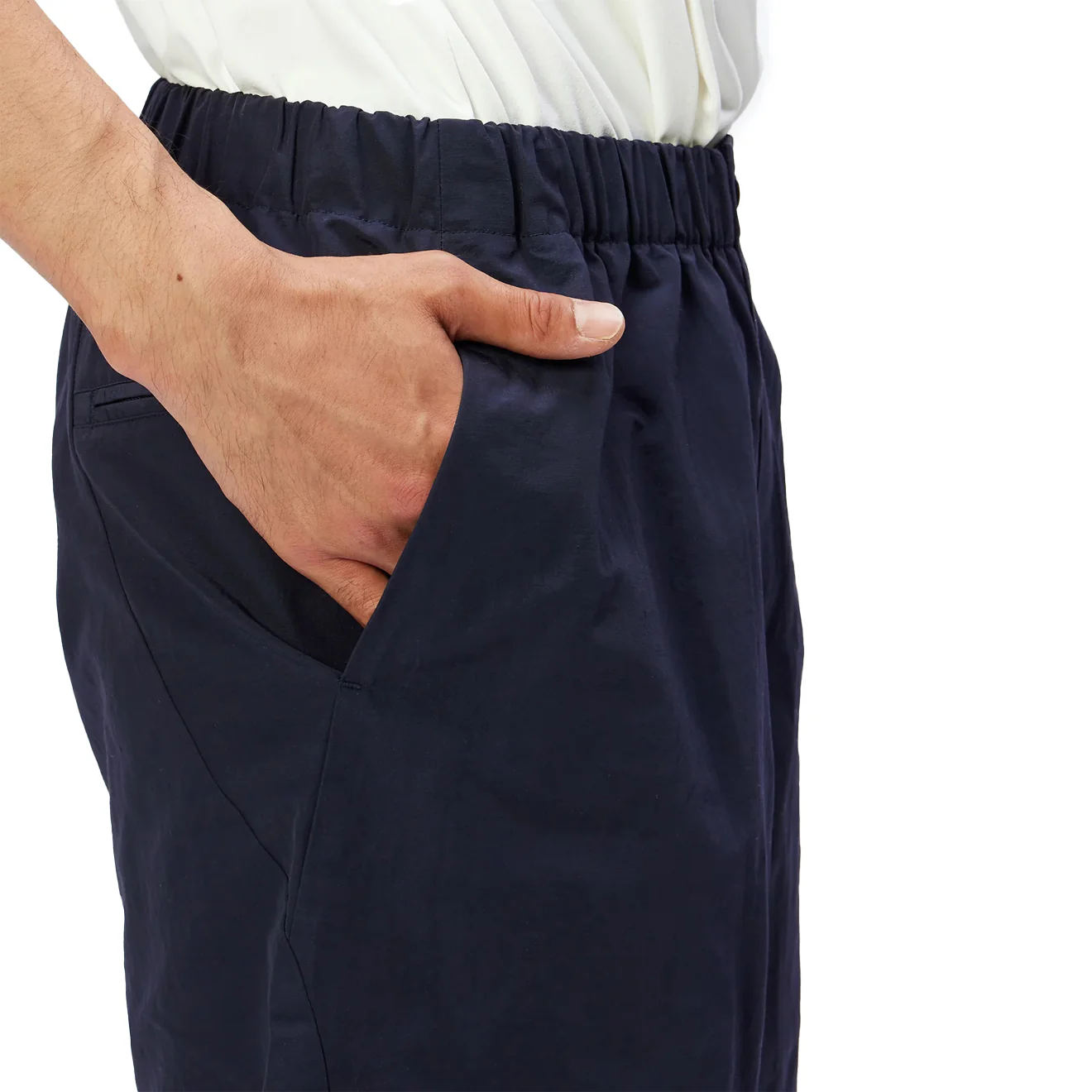 Goldwin Easy Wide Shorts Taupe Grey - Image 5