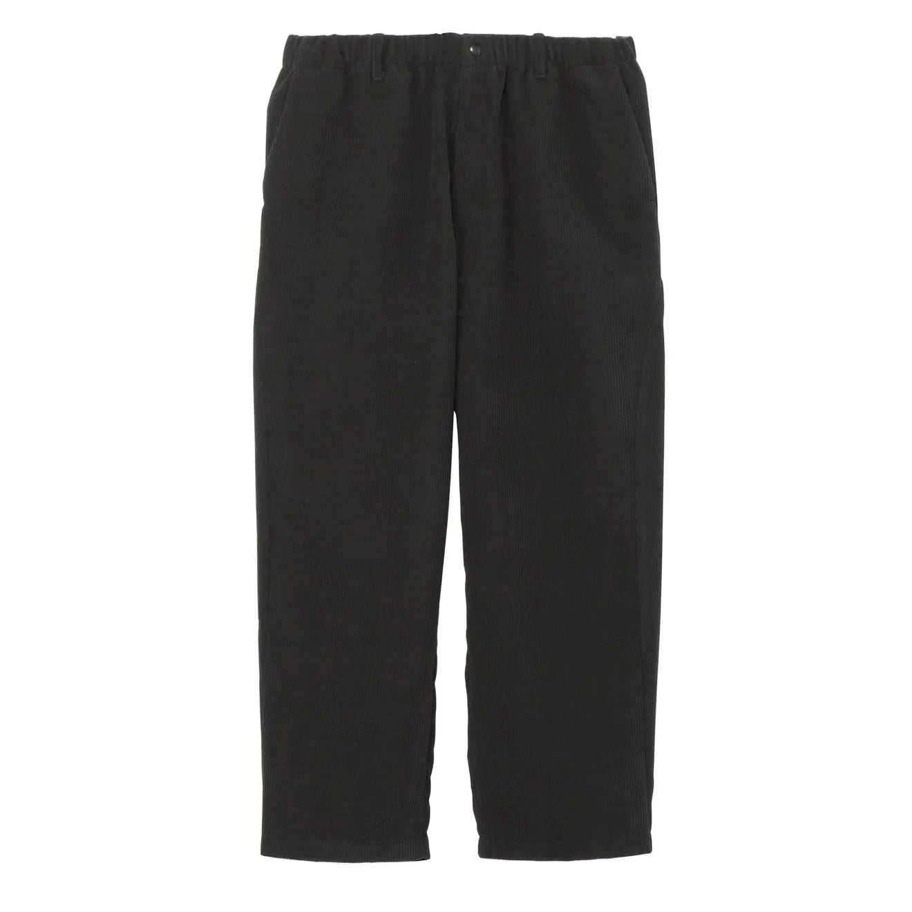 Goldwin Fine Wale Corduroy Straight Pants Deep Charcoal