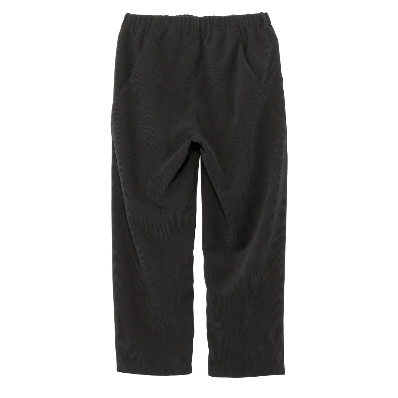 Goldwin Fine Wale Corduroy Straight Pants Deep Charcoal - Image 2