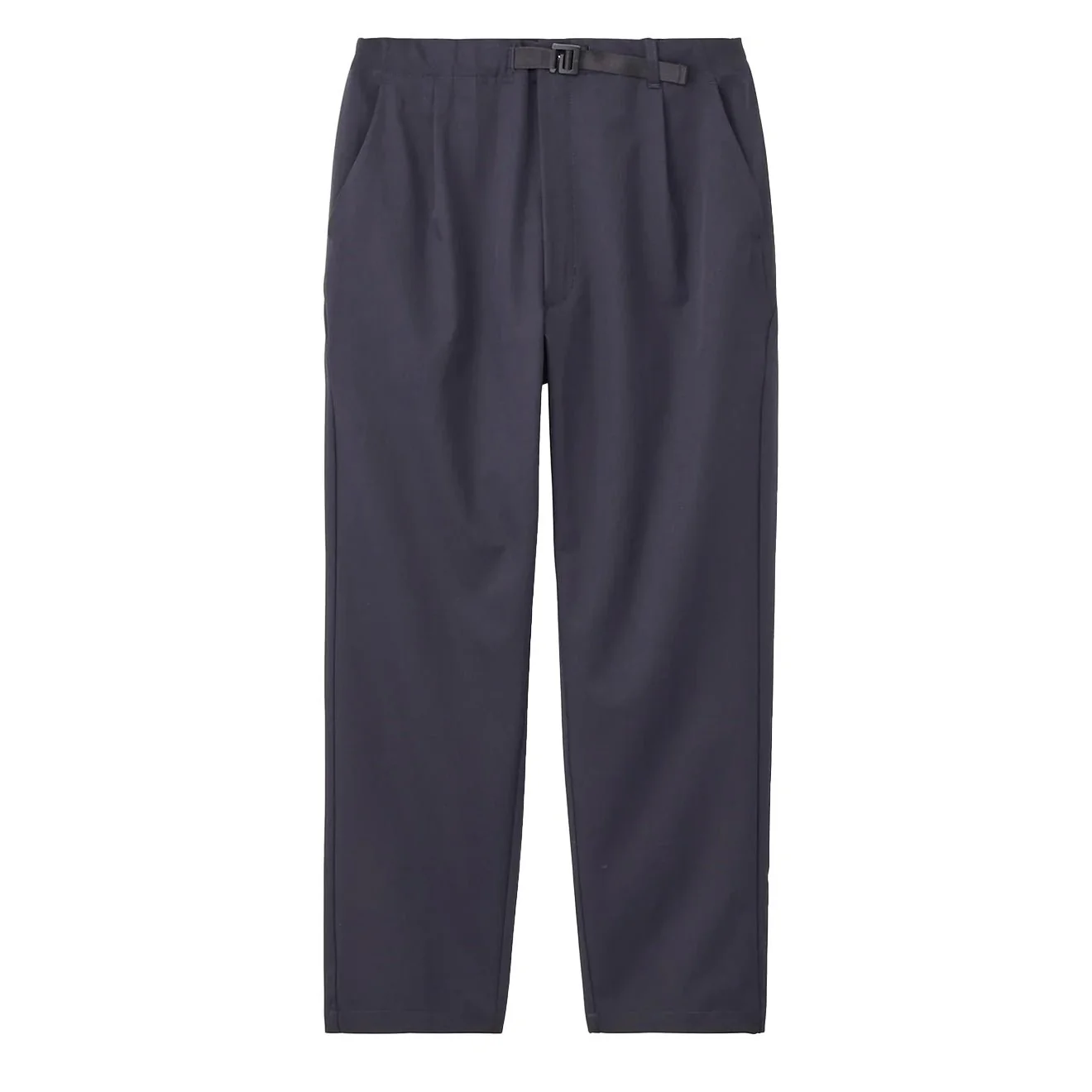 Goldwin One Tuck Tapered Stretch Pants Dark Navy
