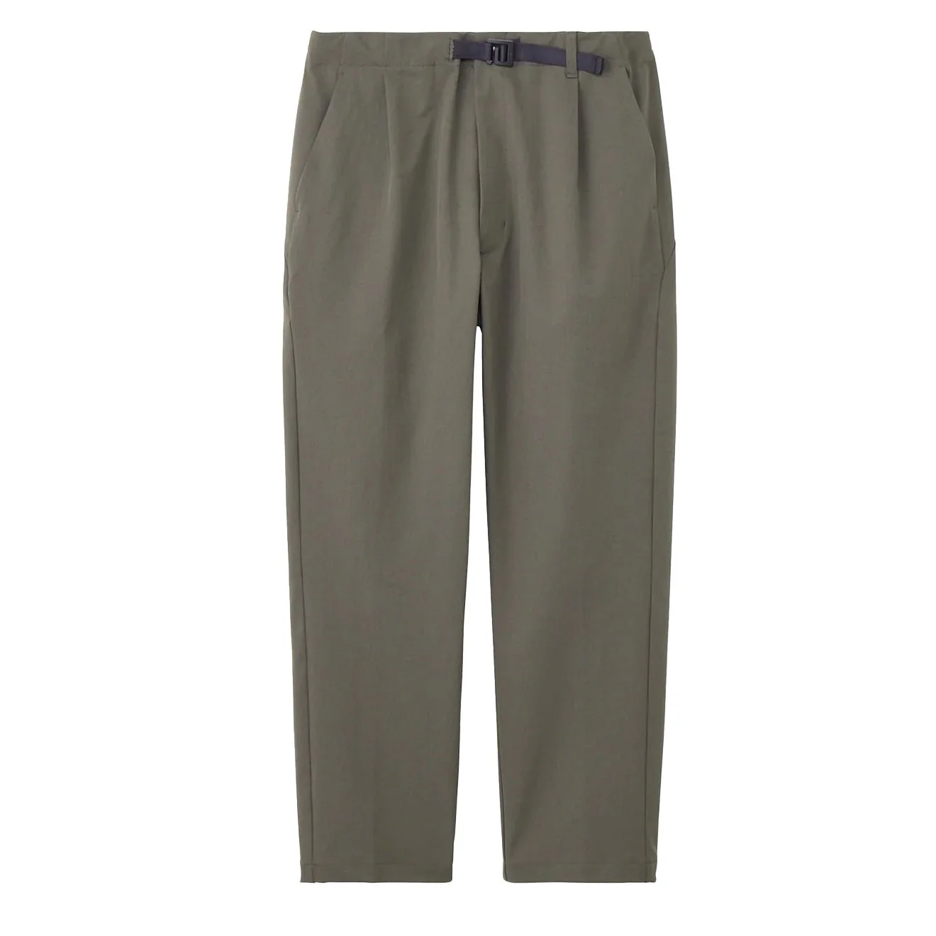 Goldwin One Tuck Tapered Stretch Pants Dark Olive