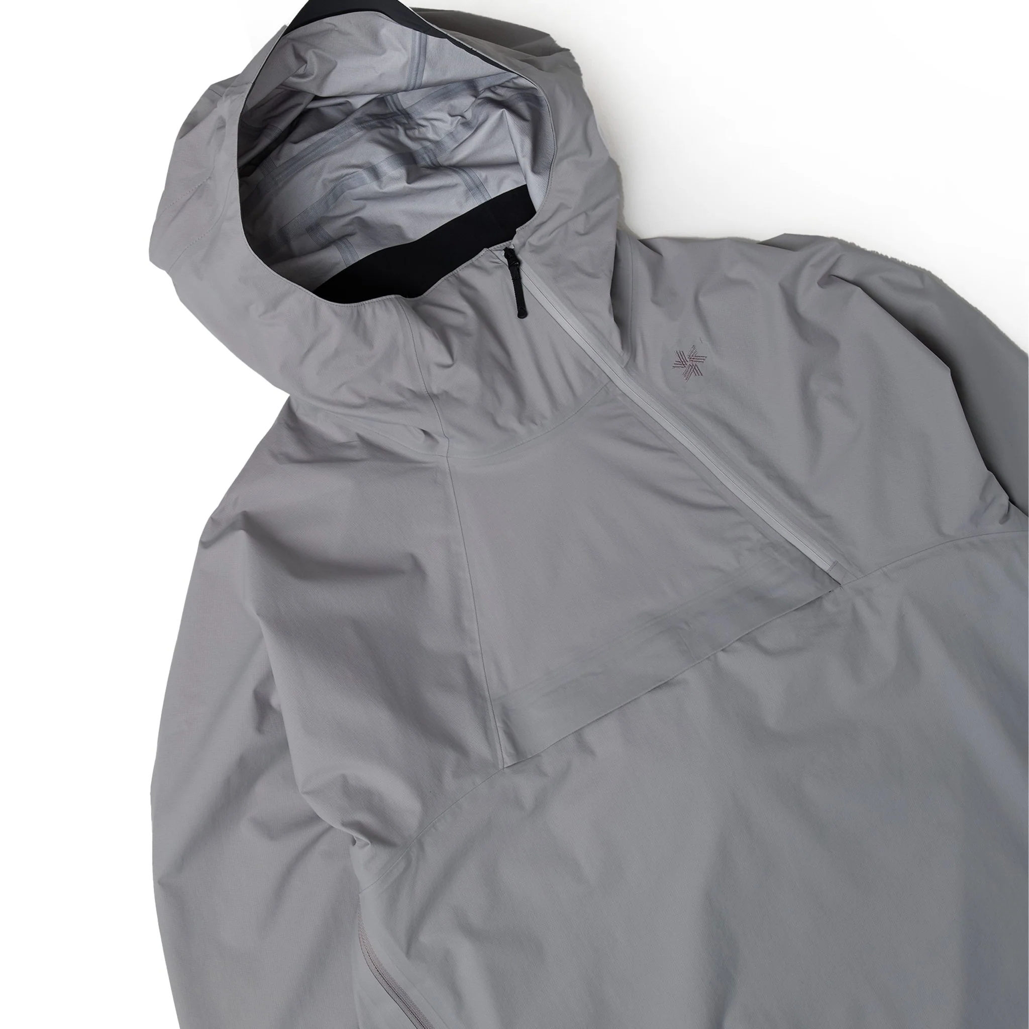 Goldwin PERTEX SHIELD AIR Mountaineering Pullover Snow Gray - Image 3