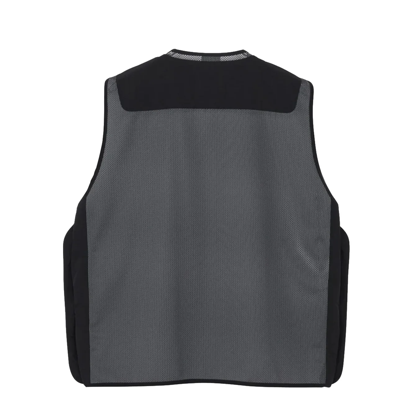Goldwin Tonalith Mesh Half Zip Vest Black - Image 2
