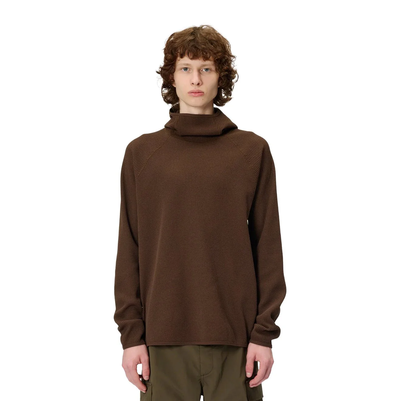 Goldwin WF Light L/S Hoodie Black - Image 2