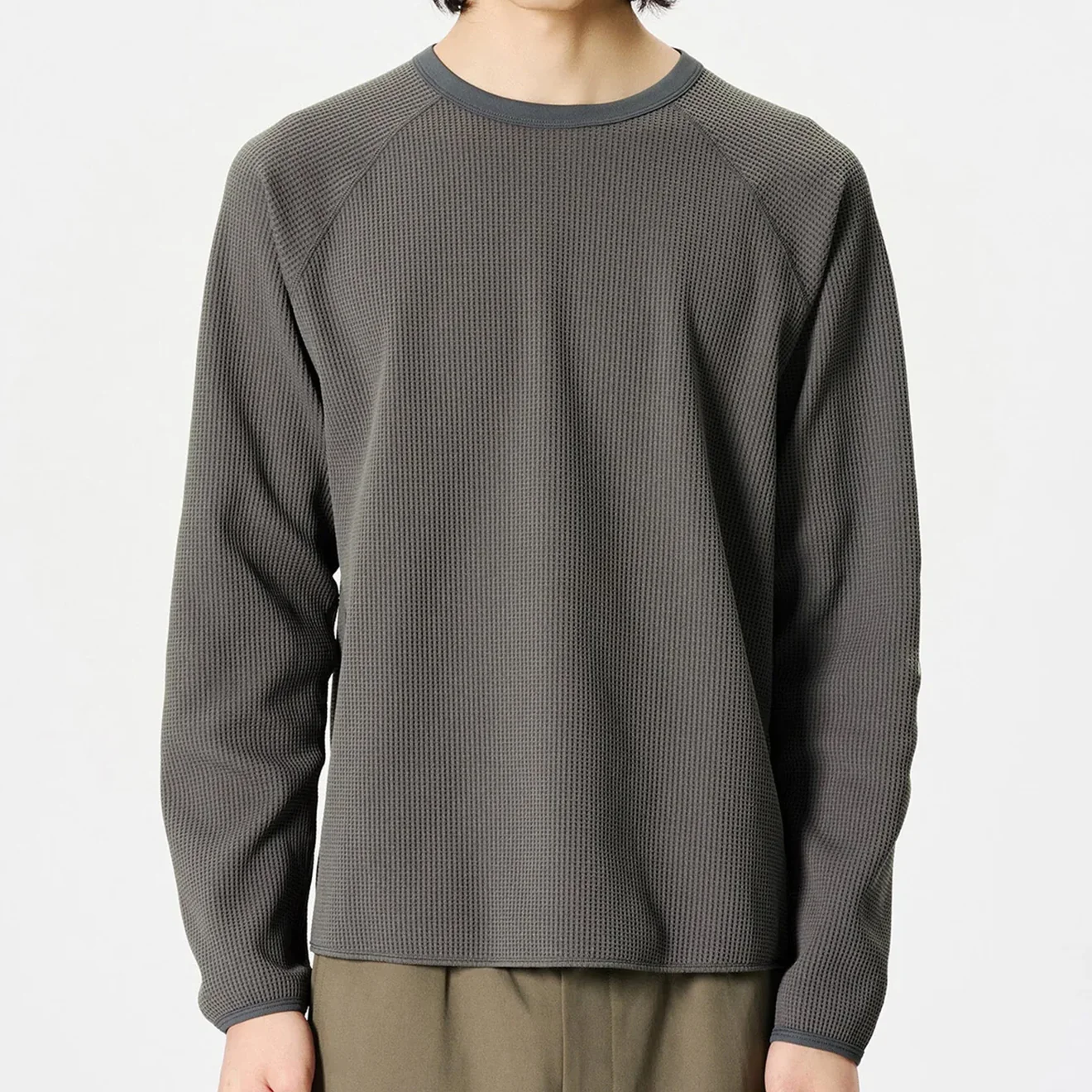 Goldwin WF Light L/S T-shirt Arid Beige - Image 3