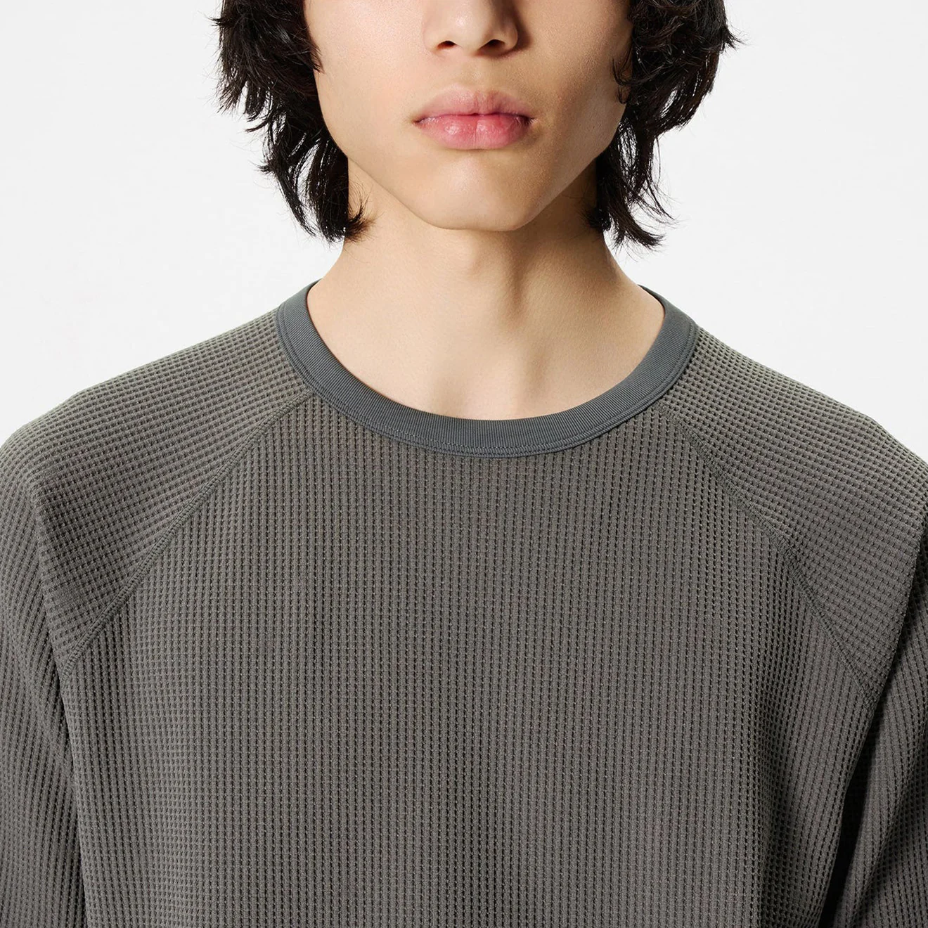 Goldwin WF Light L/S T-shirt Ivory - Image 4