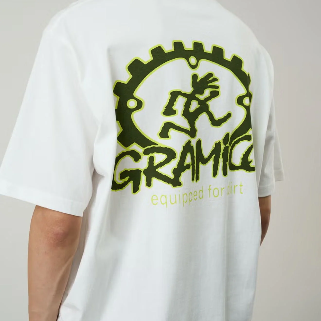Gramicci Equipped For Dirt Tee White - Image 4