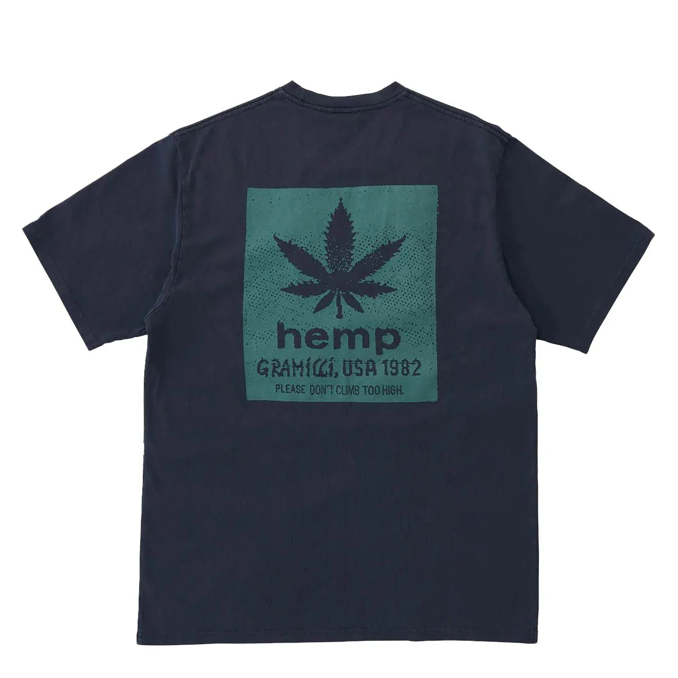 Gramicci Hemp Tee Navy Pigment - Image 2