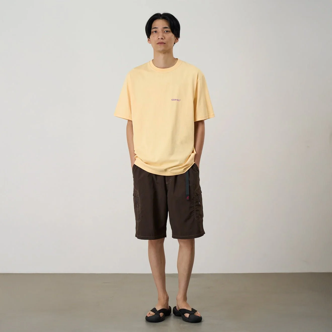 Gramicci Ice Sculpture Tee Mango - Image 3