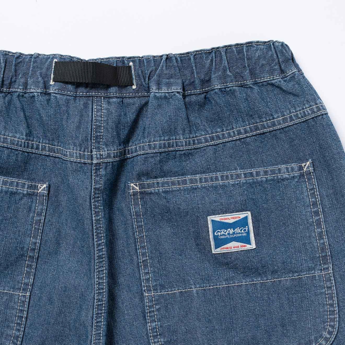 Gramicci Japanese Chambray Double Knee Blue - Image 6