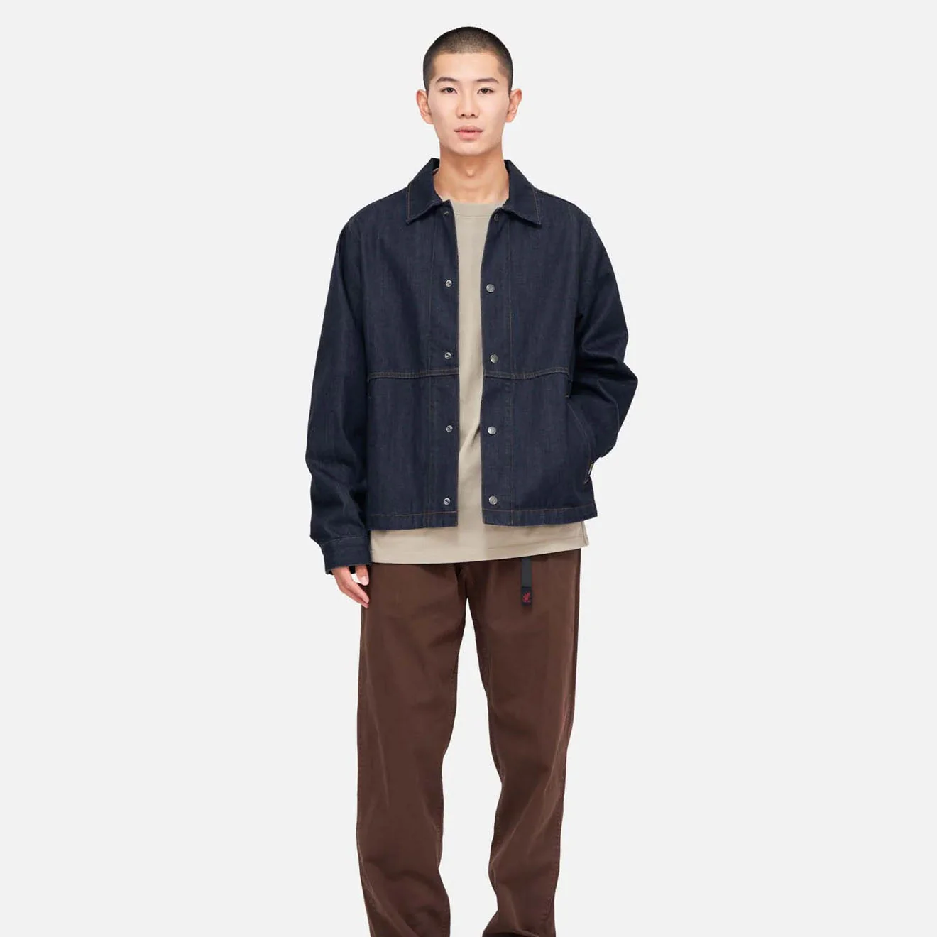 Gramicci Japanese Denim Jacket Indigo - Image 2