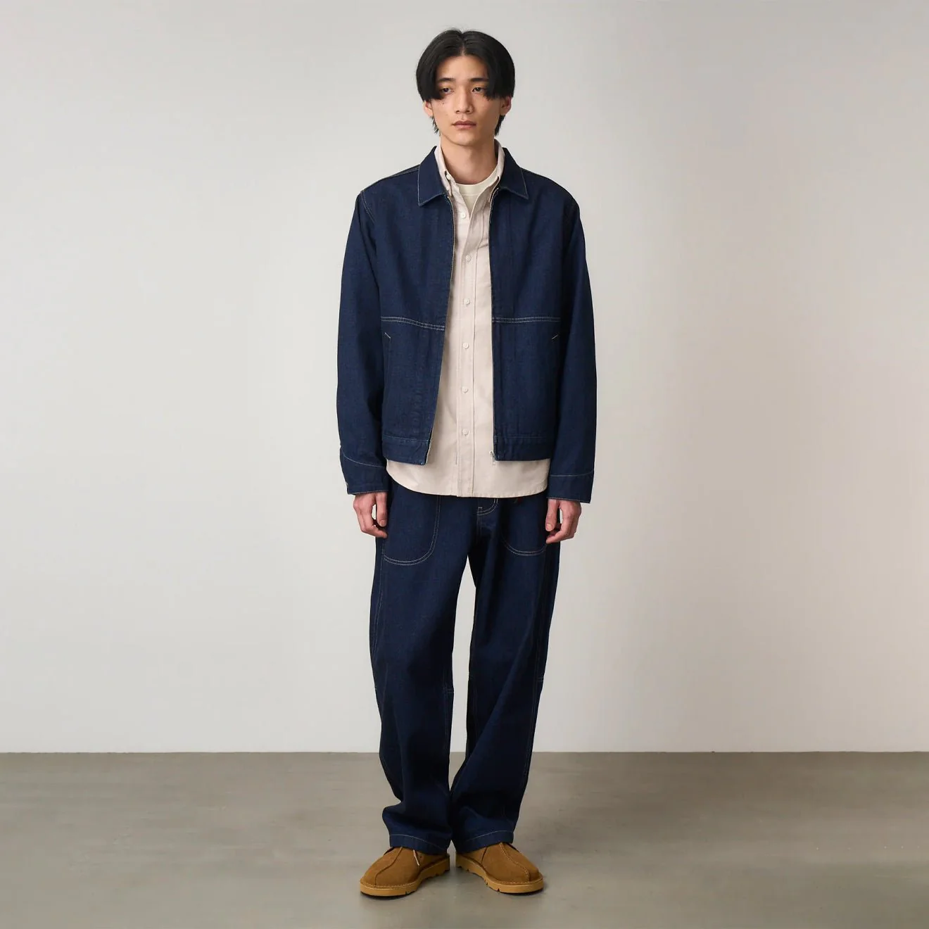 Gramicci Japanese Slub Denim Jacket Indigo - Image 2