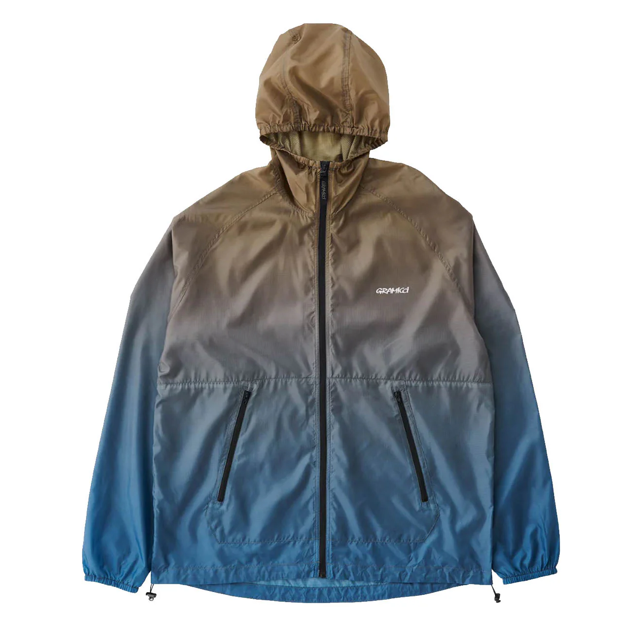 Gramicci Light Ripstop Windjacket Brown Gradient