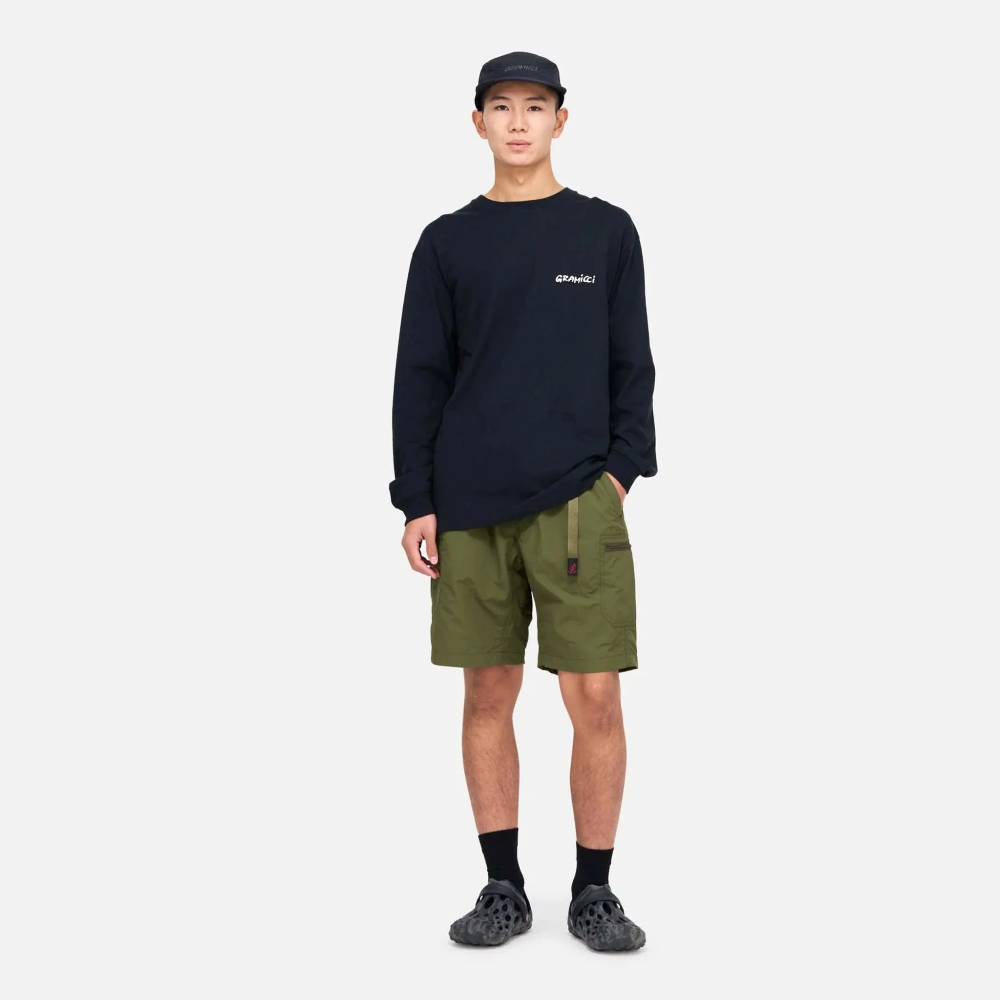 Gramicci Nylon Utility Short Olive - Image 2