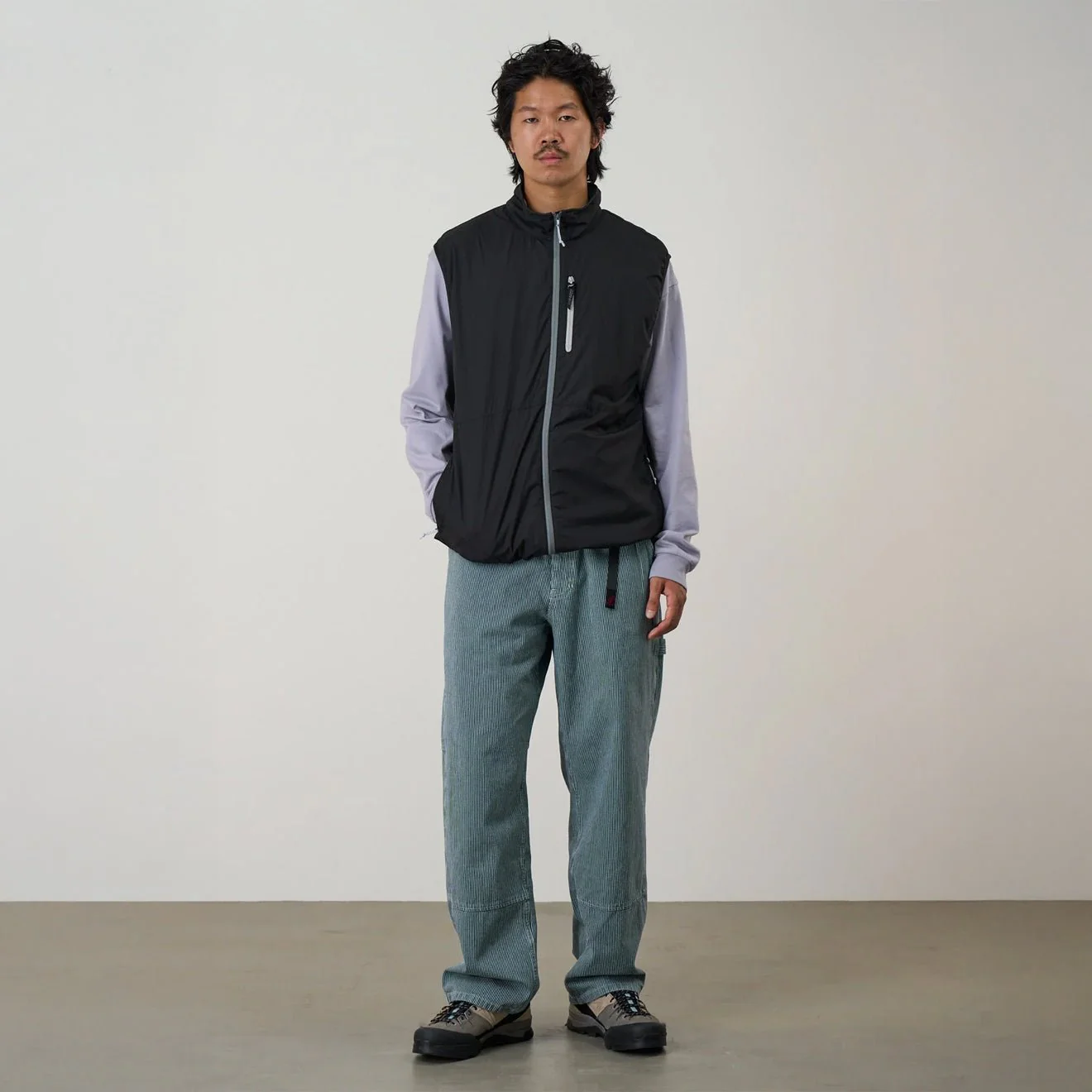 Gramicci Overdyed Hickory Work Pant Navy - Image 3