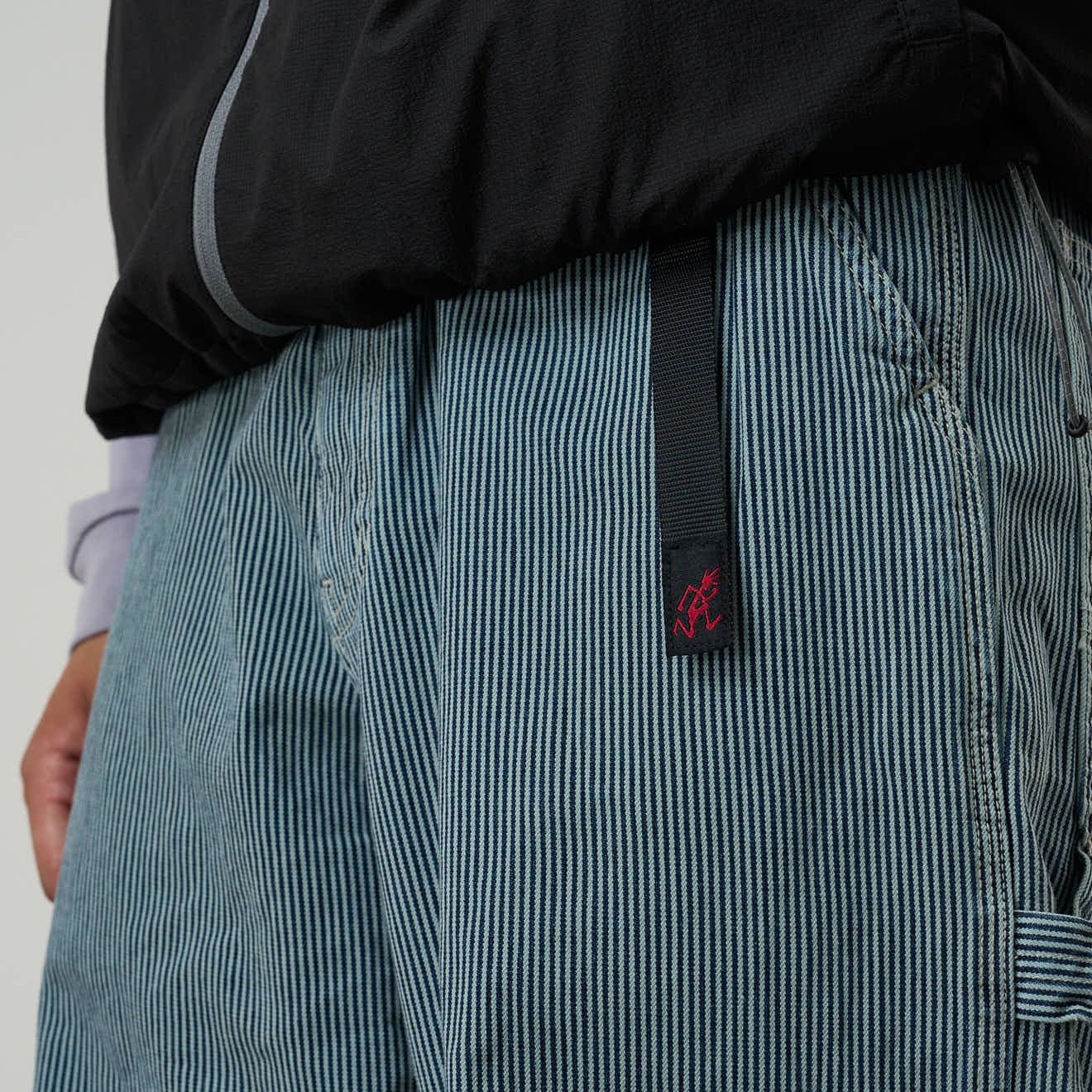 Gramicci Overdyed Hickory Work Pant Navy - Image 5