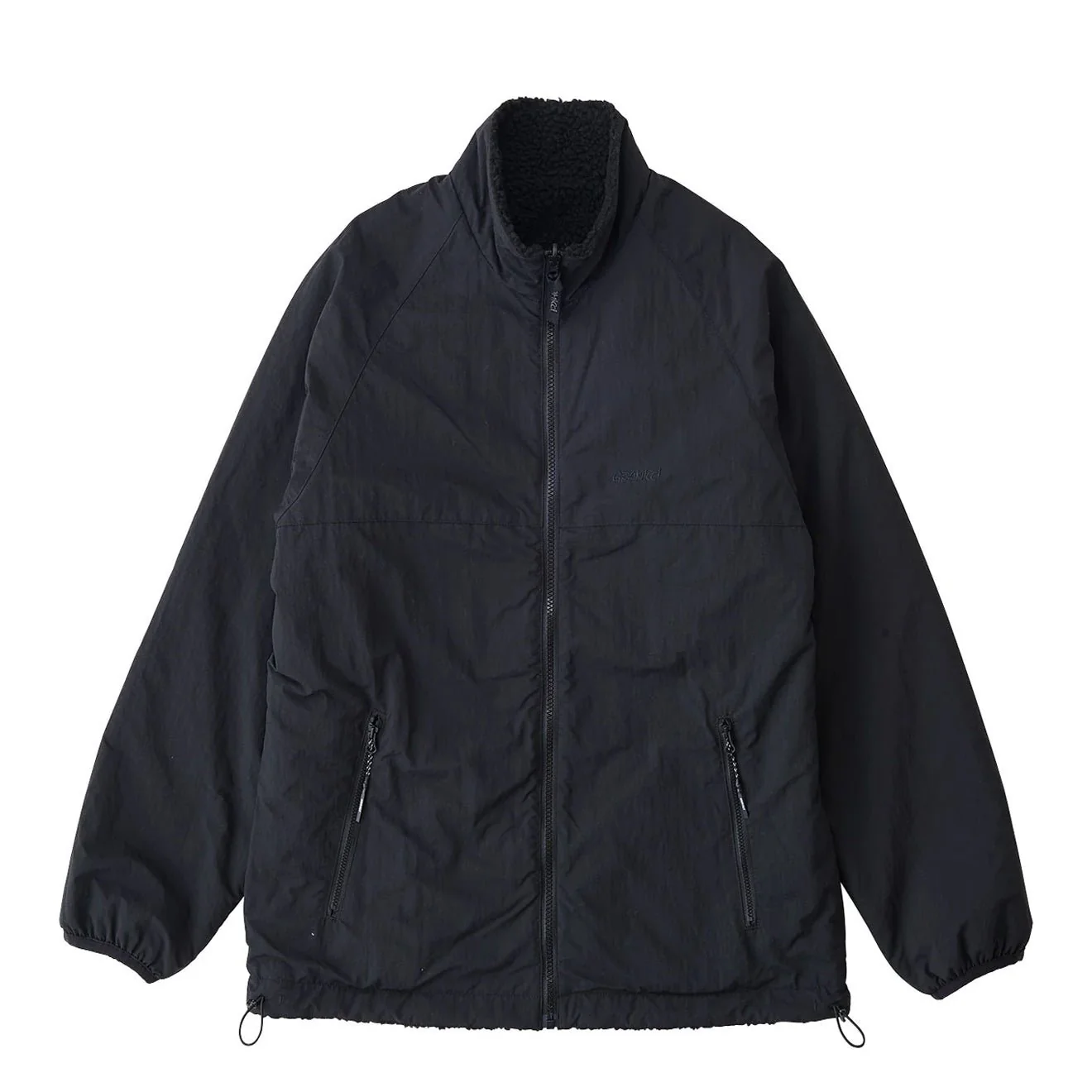 Gramicci Reversible Sherpa Jacket Charcoal / Black - Image 2