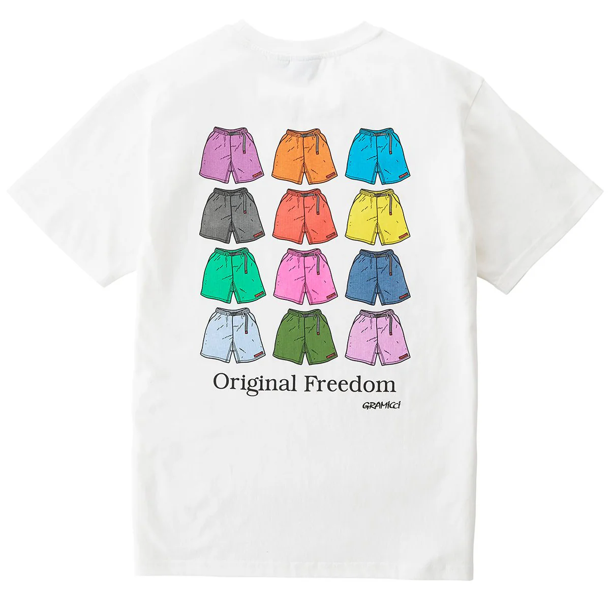 Gramicci Shorts Tee White - Image 2