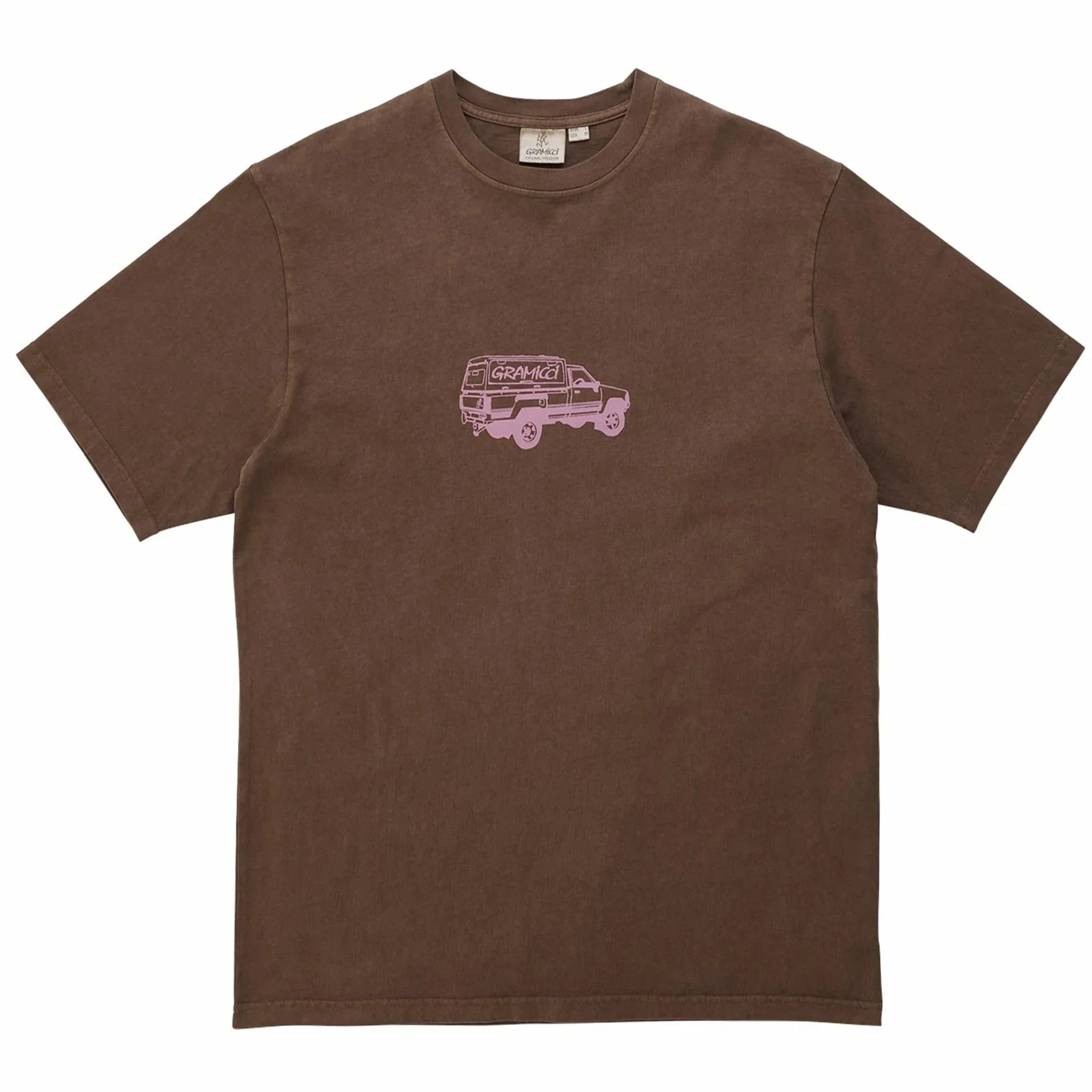 Gramicci Truck Tee Brown Pigment
