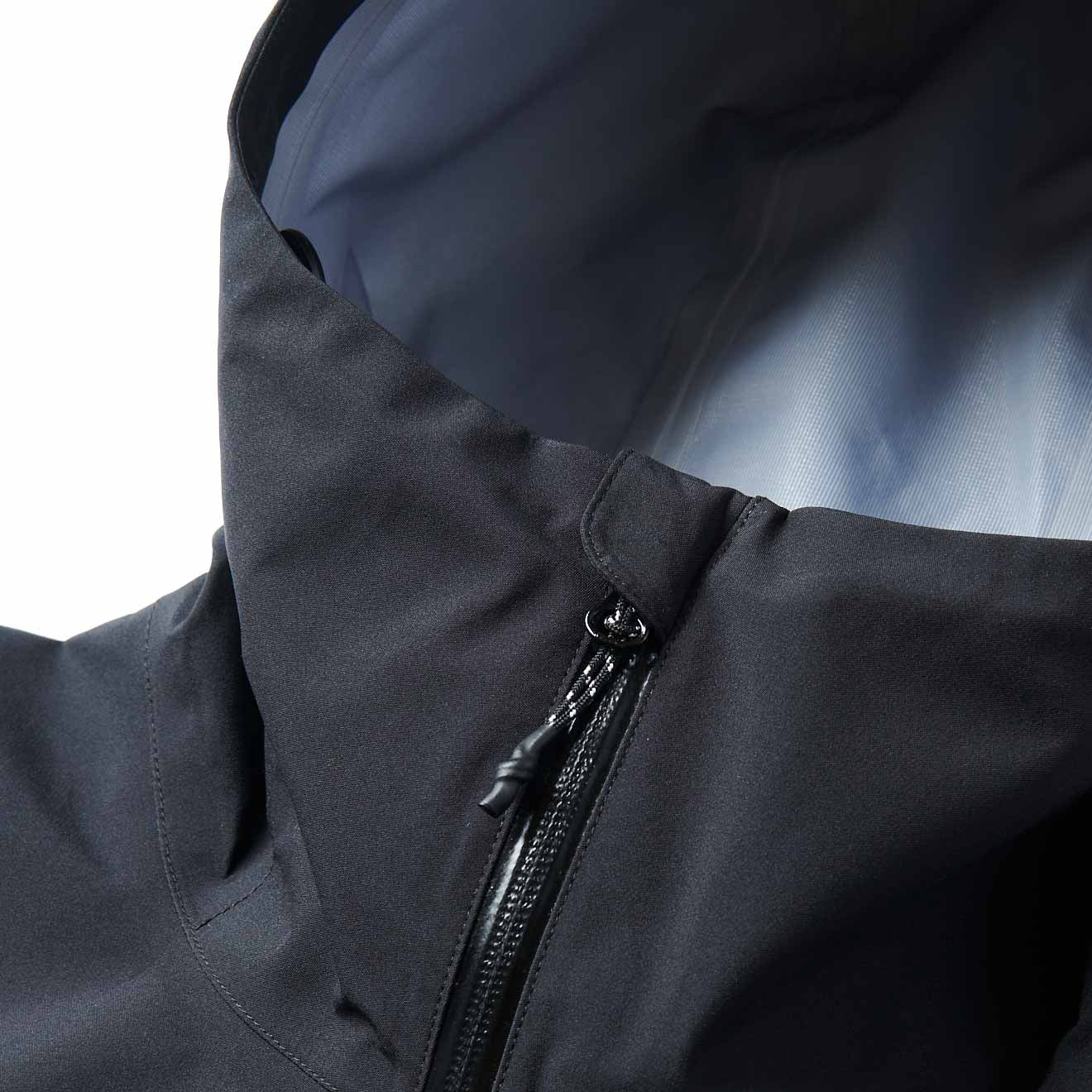Gramicci Waterproof Hooded Jacket Black - Image 7