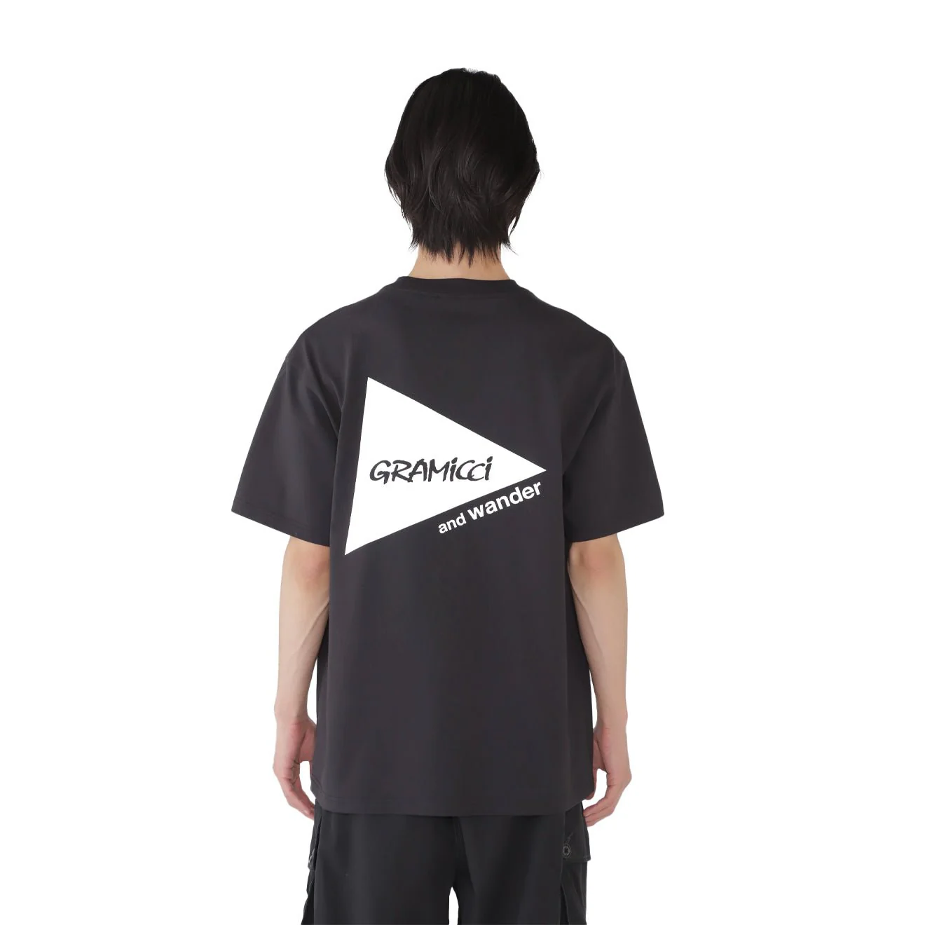 Gramicci x And Wander Backprint Tee Black - Image 4
