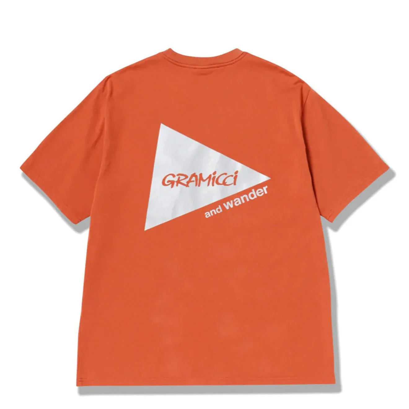 Gramicci x And Wander Backprint Tee Red - Image 2