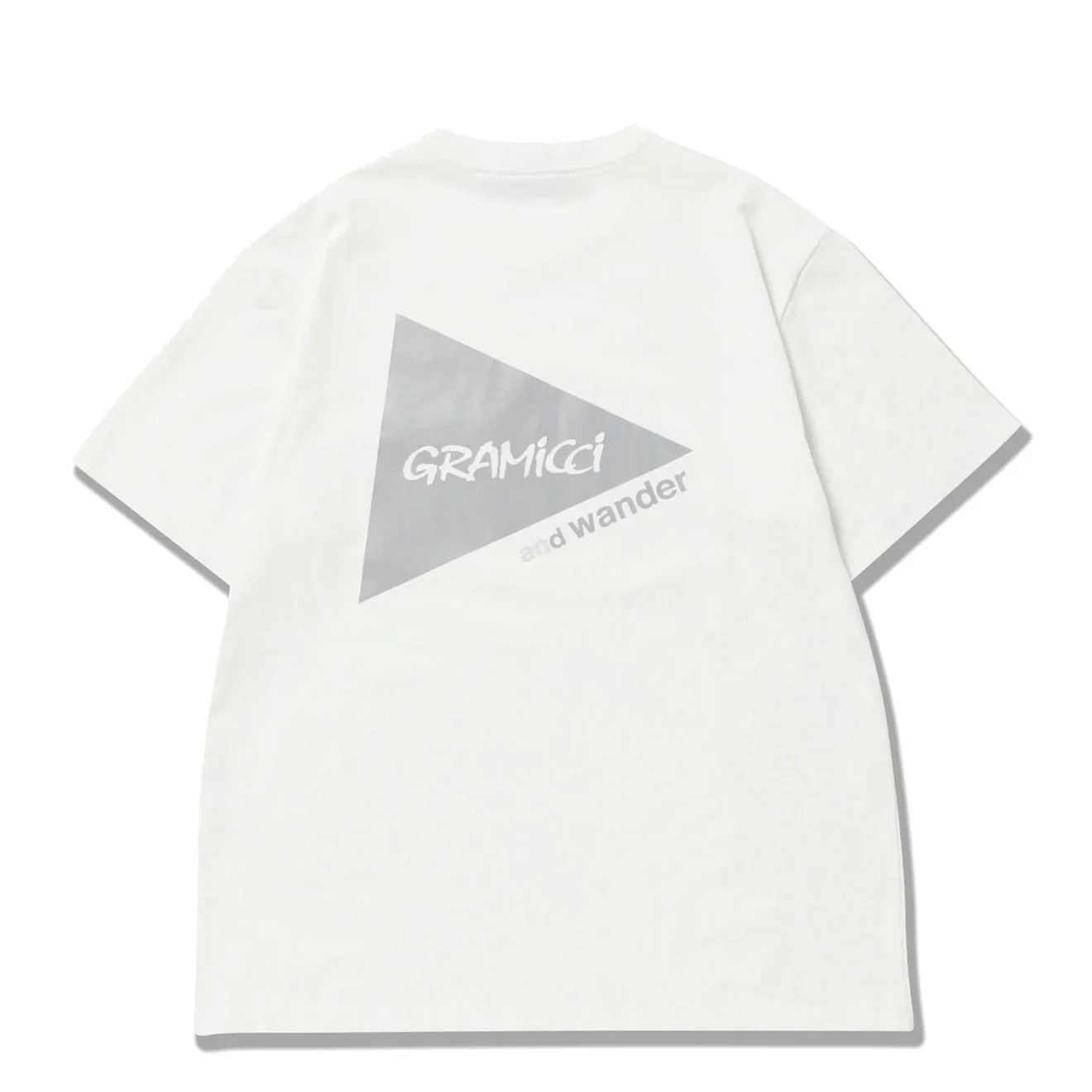 Gramicci x And Wander Backprint Tee White - Image 2