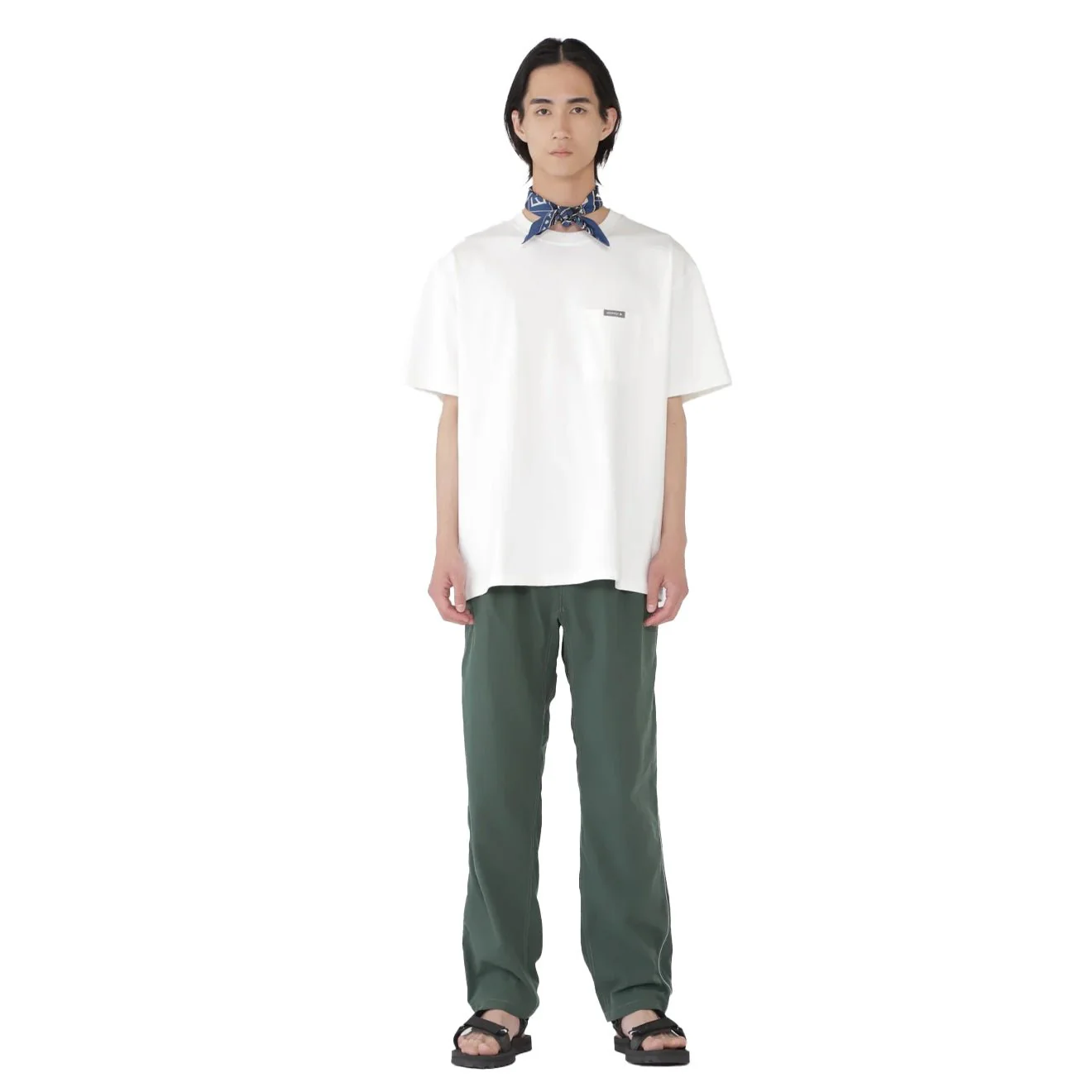 Gramicci x And Wander Backprint Tee White - Image 4