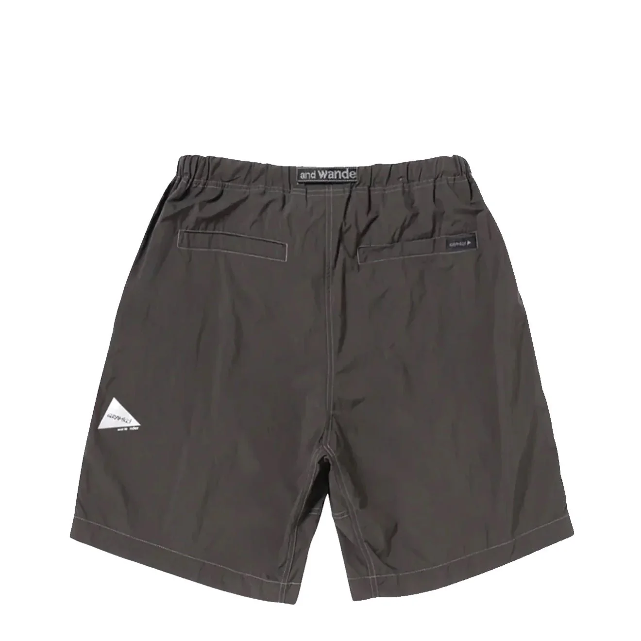 Gramicci x And Wander Brushed Nylon Short Charcoal - Image 2