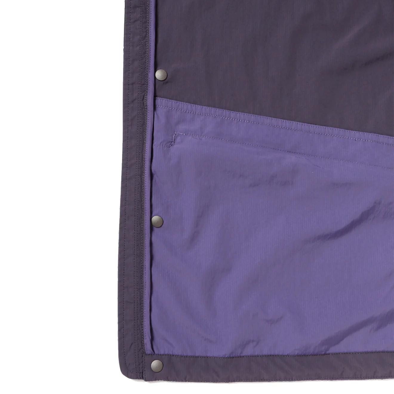 Gramicci x And Wander Patchwork Wind Hoodie Multi Purple - Image 11