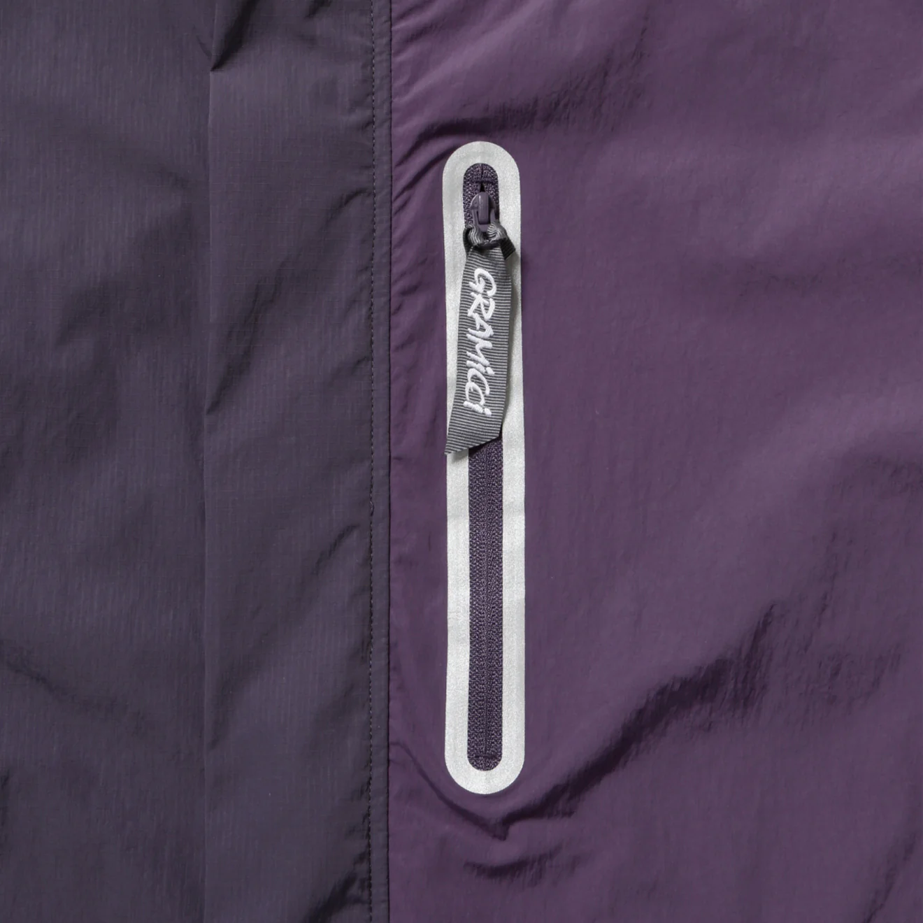 Gramicci x And Wander Patchwork Wind Hoodie Multi Purple - Image 8