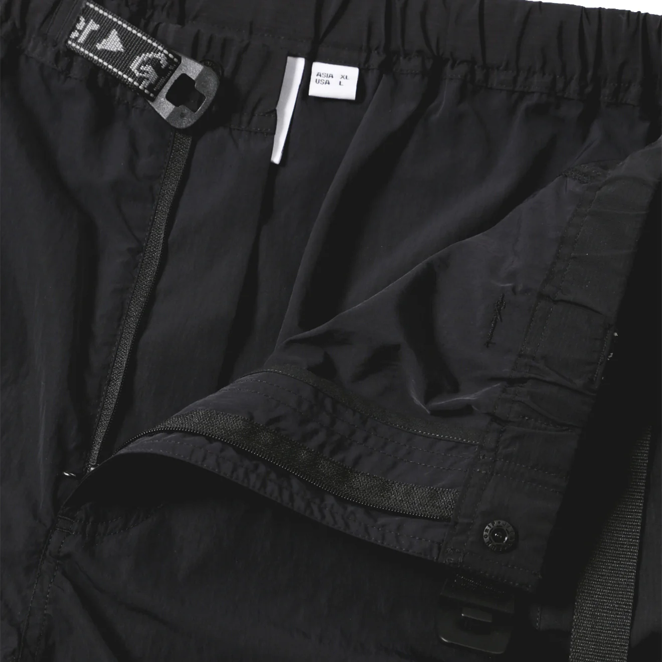 Gramicci x And Wander Patchwork Wind Short Black - Image 11