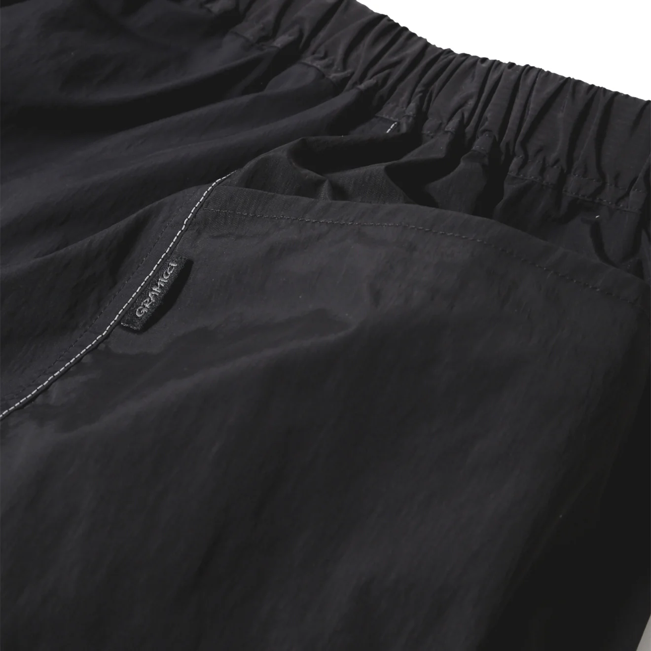 Gramicci x And Wander Patchwork Wind Short Black - Image 5