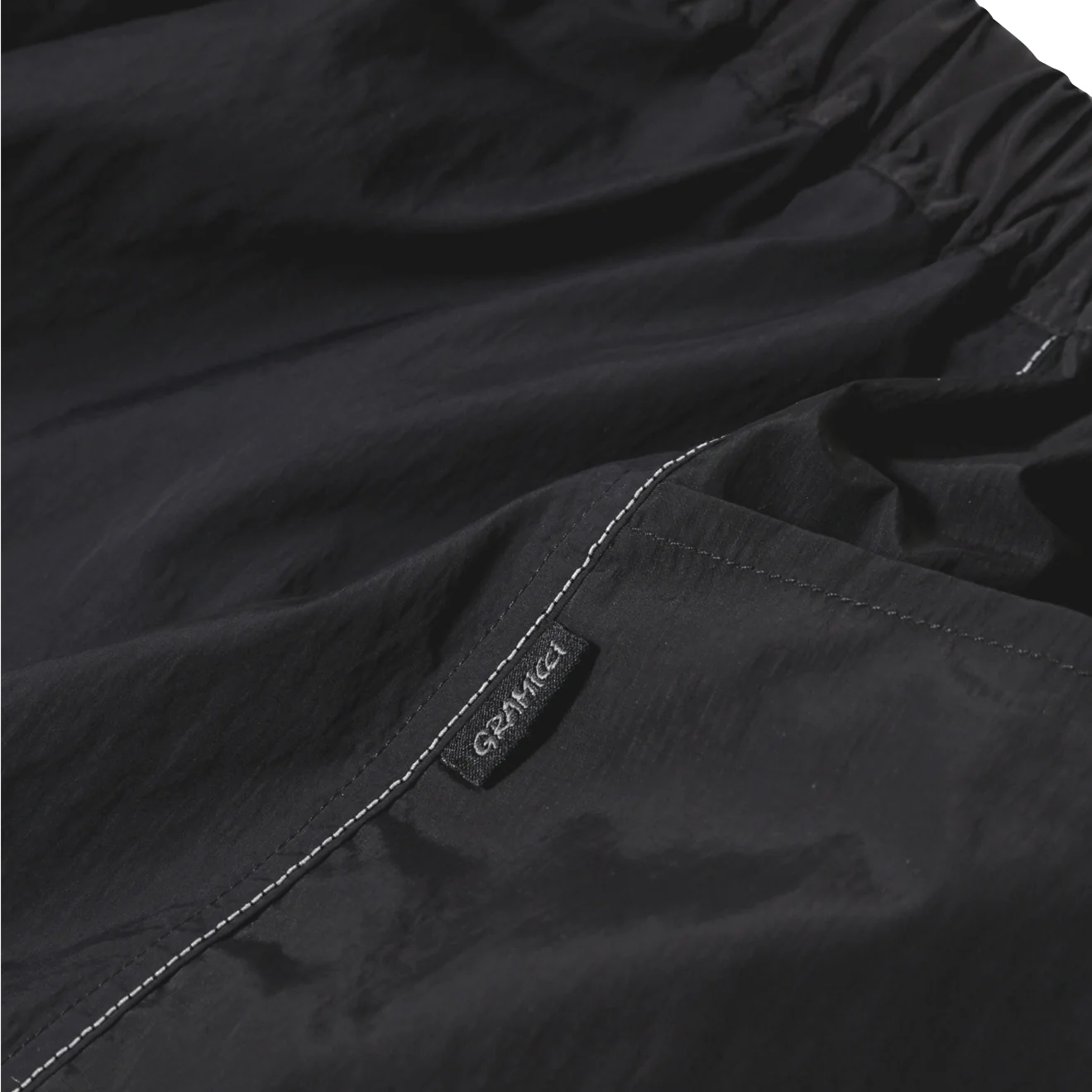Gramicci x And Wander Patchwork Wind Short Black - Image 6
