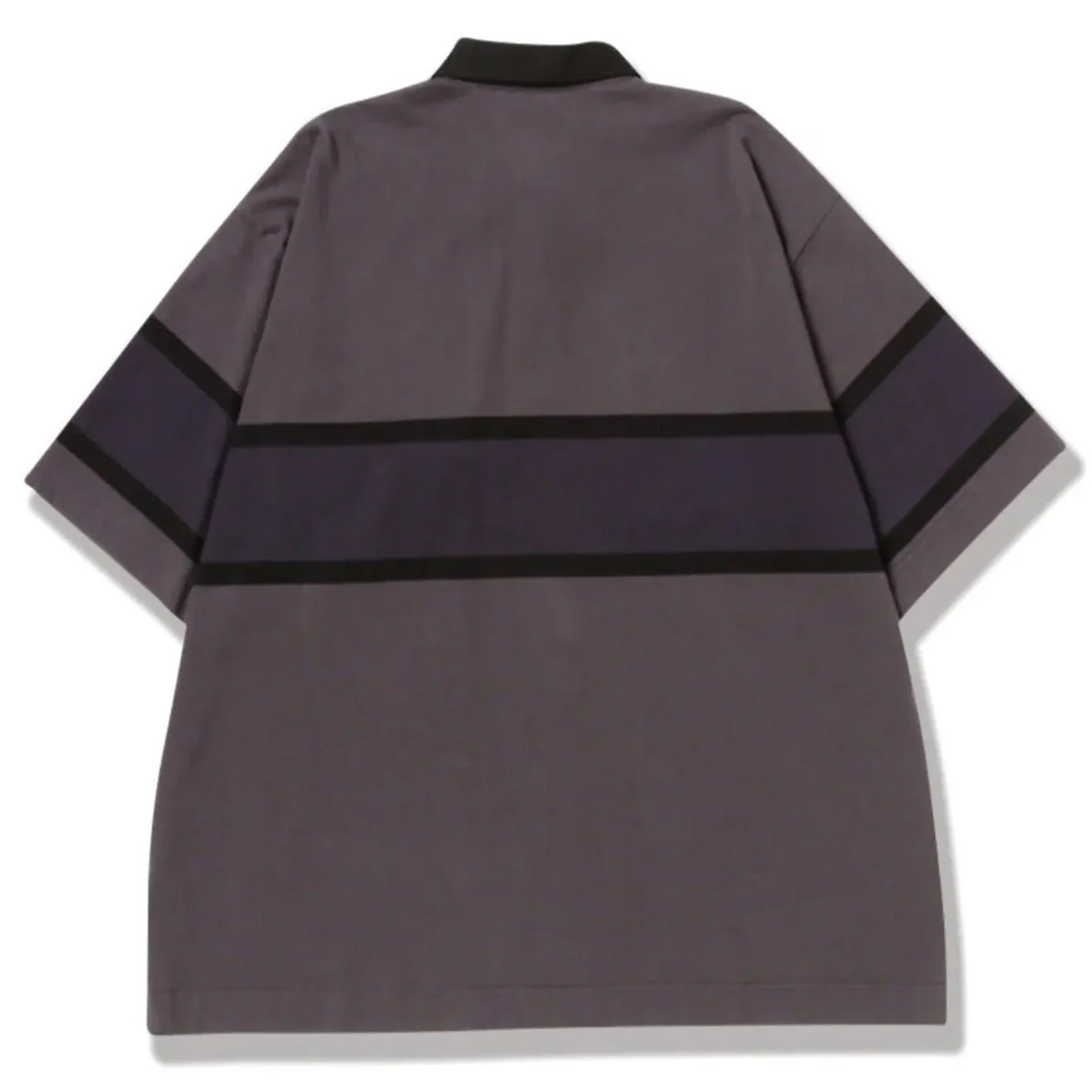 Gramicci x And Wander Tech Rugby Shirt Charcoal - Image 2