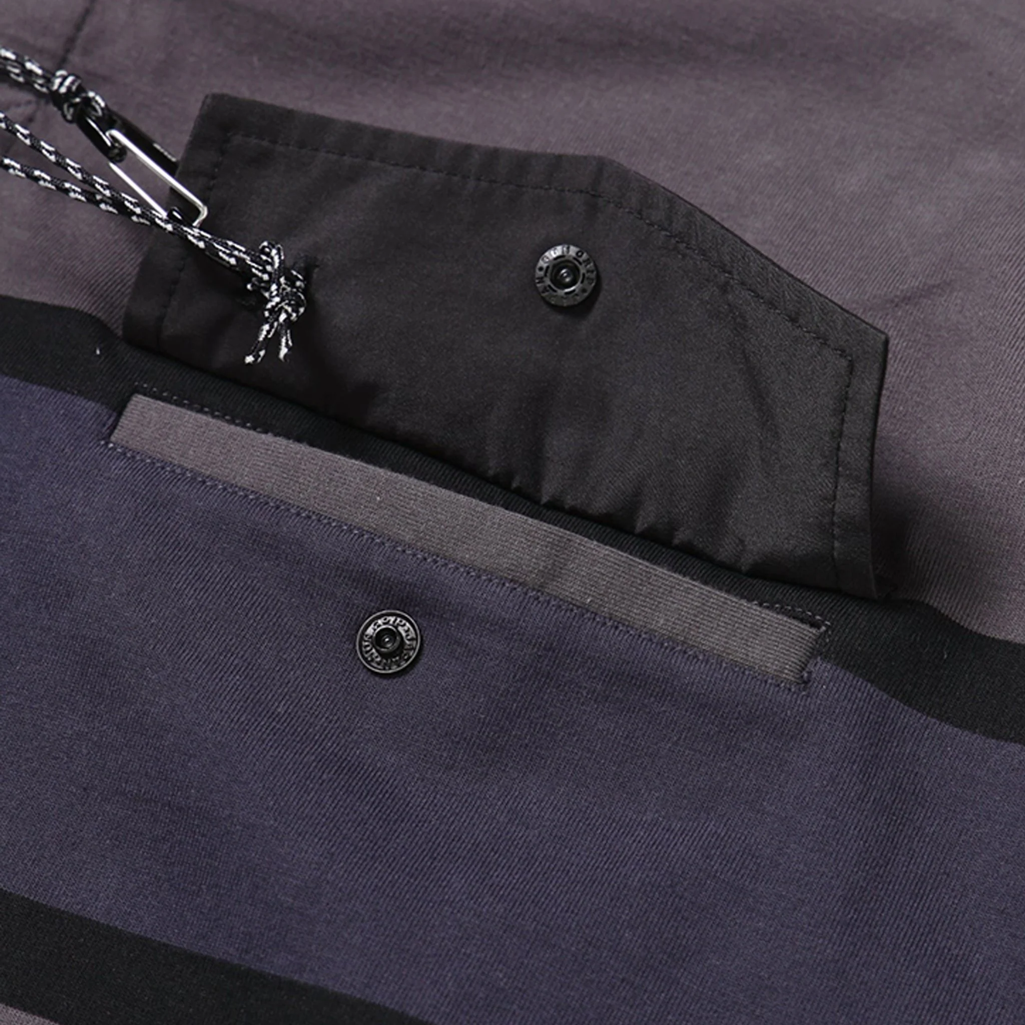 Gramicci x And Wander Tech Rugby Shirt Charcoal - Image 5