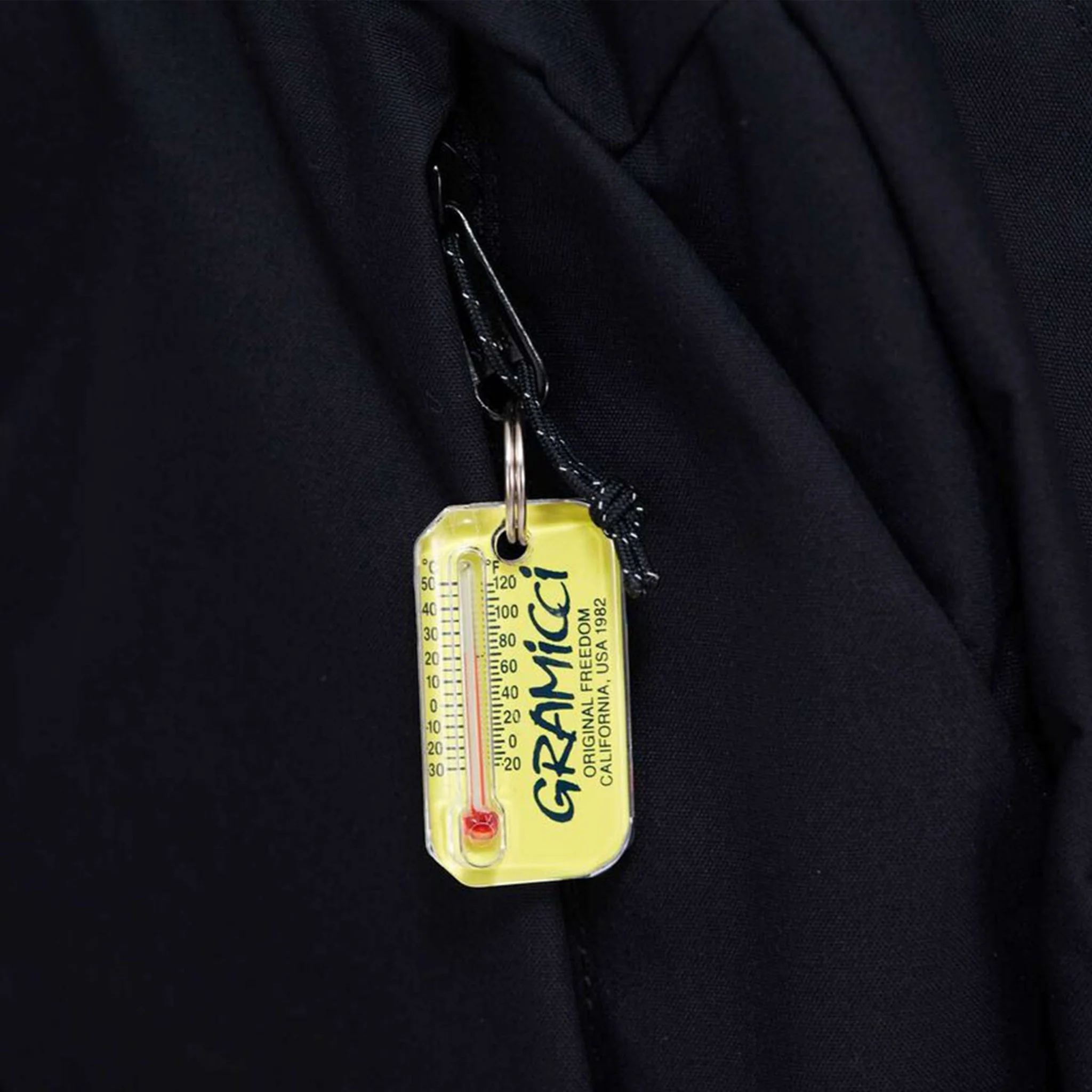 Gramicci Zip-O-Gage Thermometer Keyring Original Freedom - Image 3