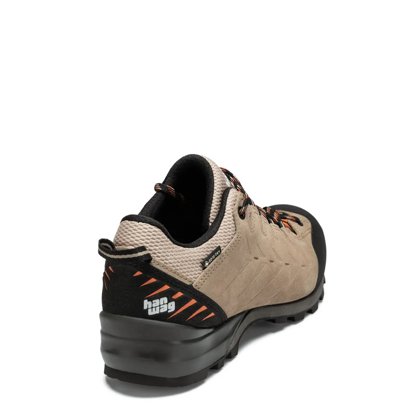 Hanwag Makra Pro Low Gore-Tex Shoe Light Brown / Orange - Image 3