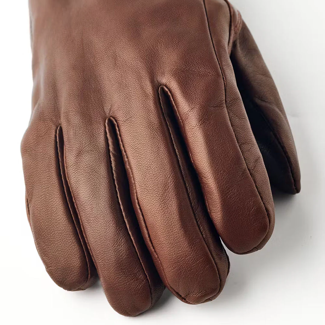 Hestra Ackas Glove Brown - Image 2