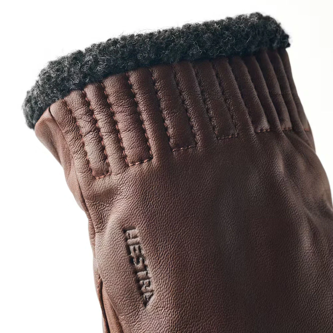 Hestra Ackas Glove Brown - Image 3
