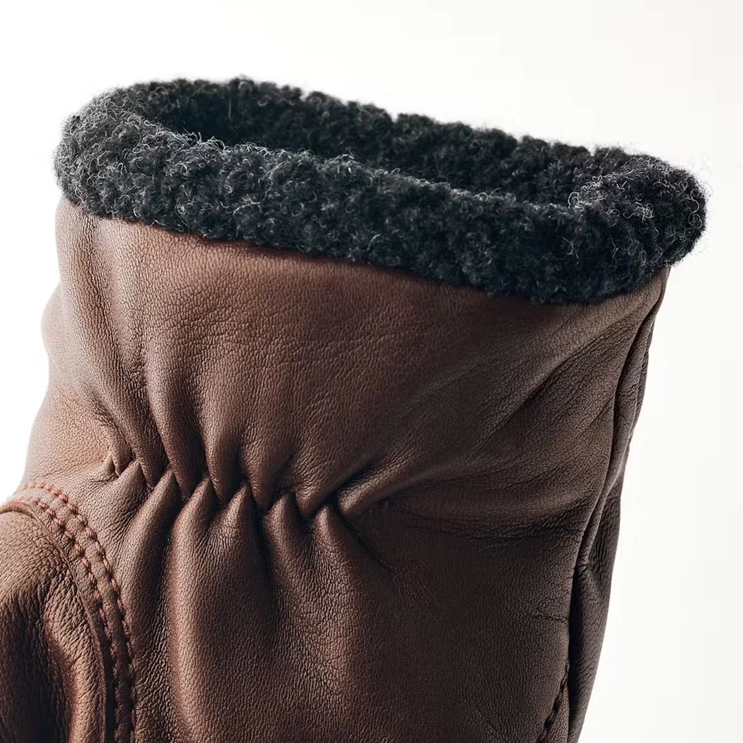 Hestra Ackas Glove Brown - Image 4