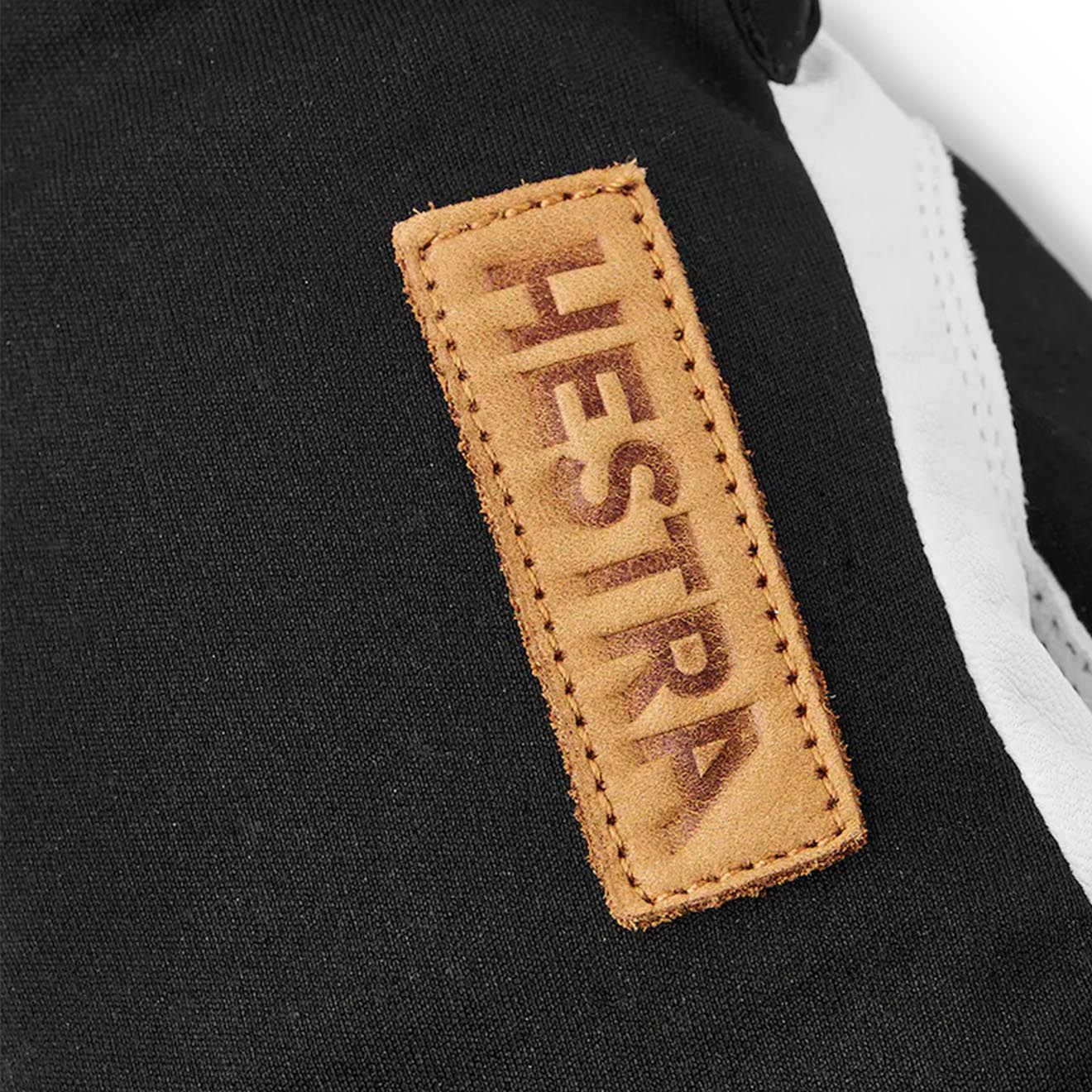 Hestra Ergo Grip Active Wool Terry 5 Finger Glove Black / Off-White - Image 2