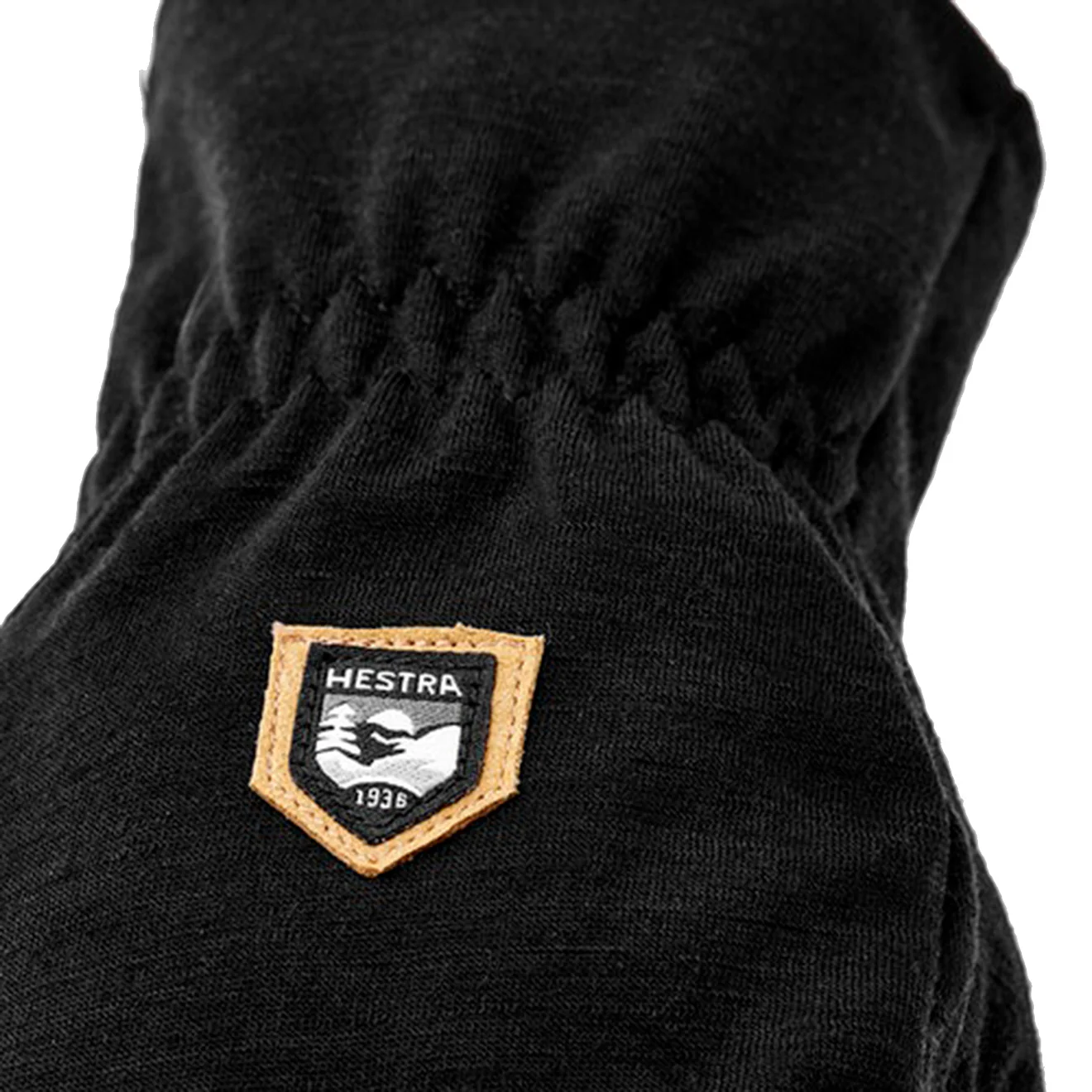 Hestra Merino Windwool Liner Glove Black - Image 3