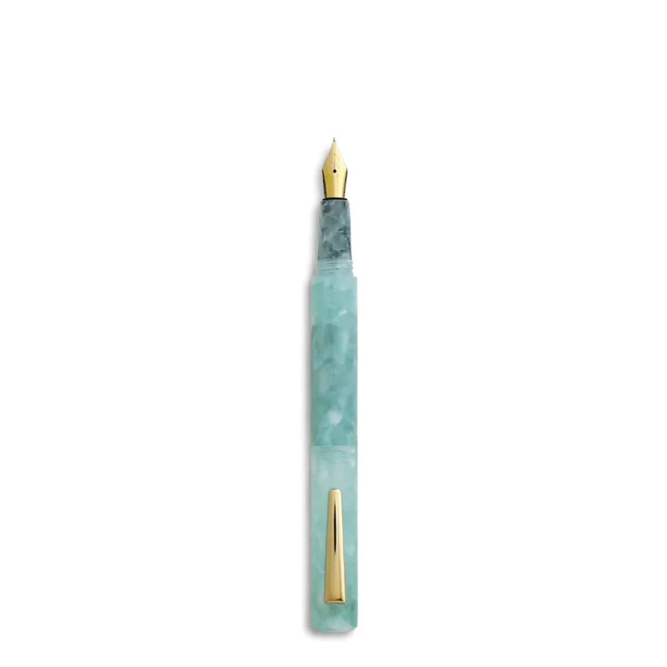 Hightide Attache Marbled Fountain Pen Mint