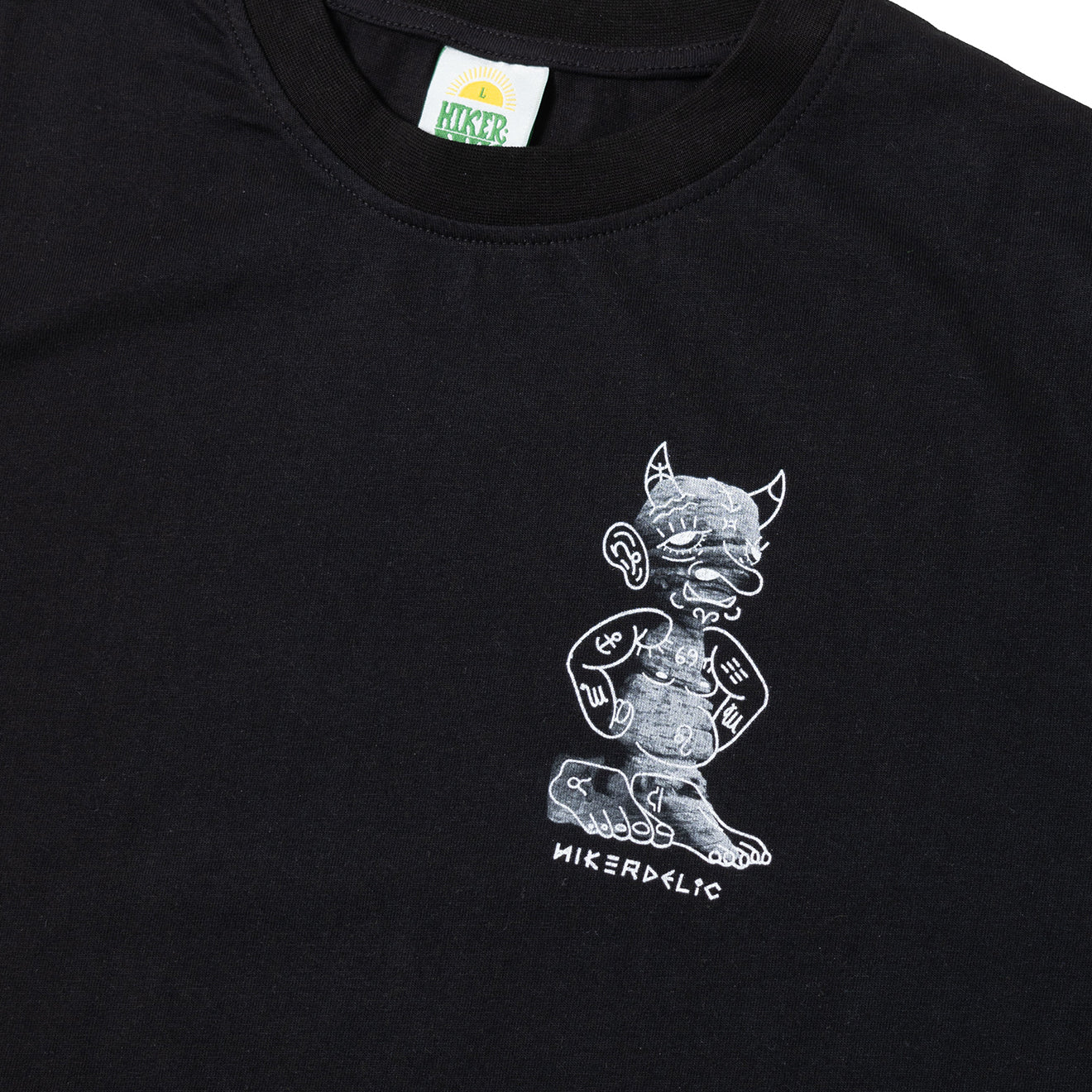 Hikerdelic Bridestones LS T-shirt Black - Image 2