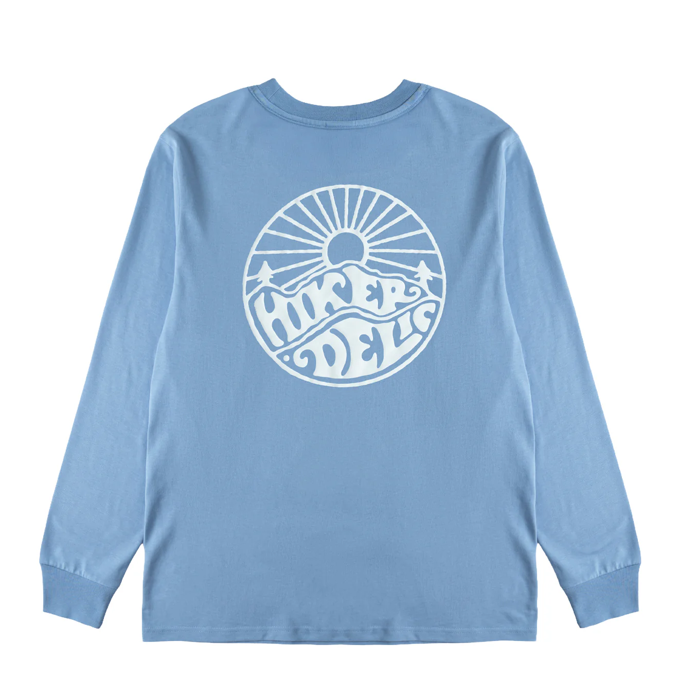Hikerdelic Core Logo T-Shirt Sky Blue - Image 2