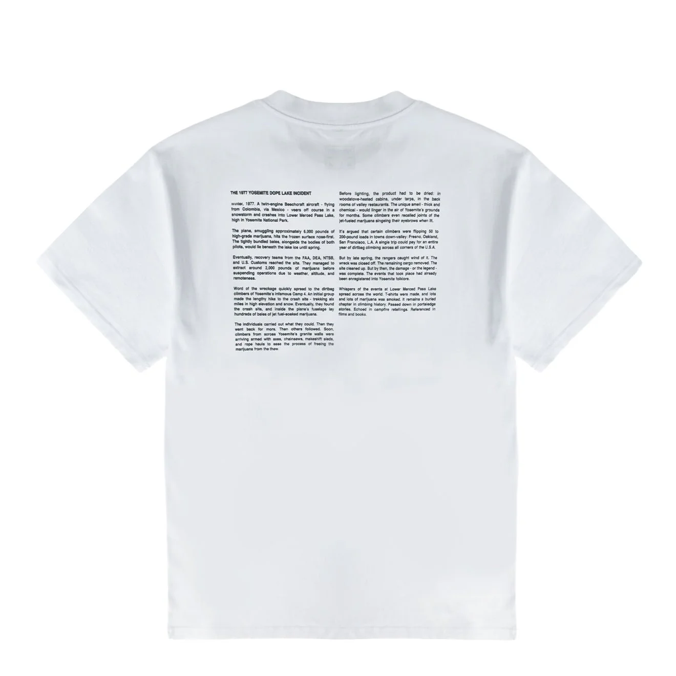 Hikerdelic Dope Lake T-Shirt White - Image 2