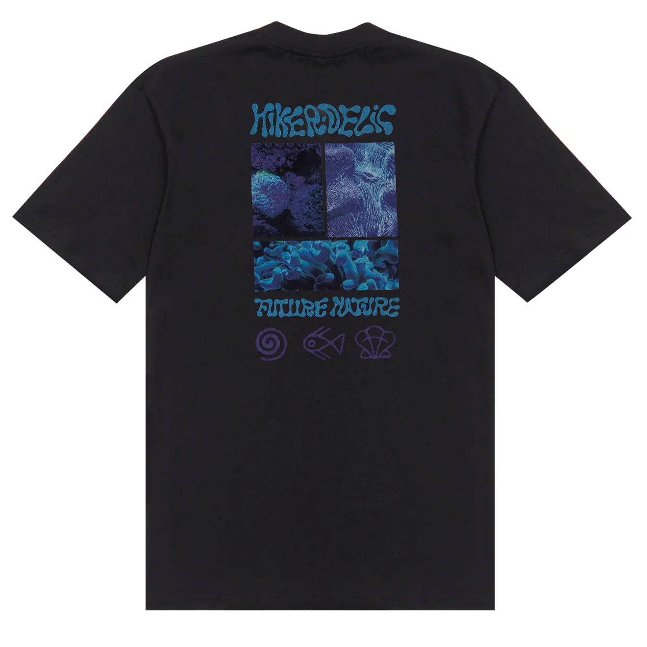 Hikerdelic Future Nature SS T-Shirt - Black - Image 2