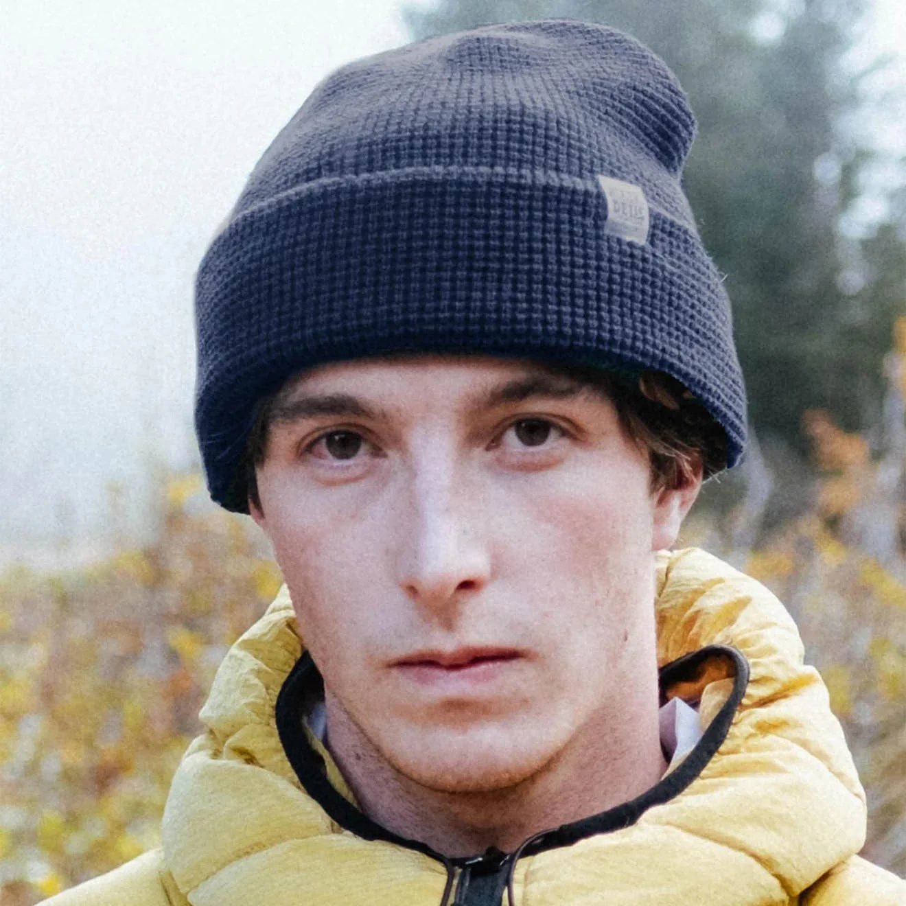 Hikerdelic Hikerdelic Waffle Beanie Hat Graphite - Image 2